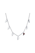 Efva Attling Sparkle Of Life Multi Necklace hopeinen kaulakoru