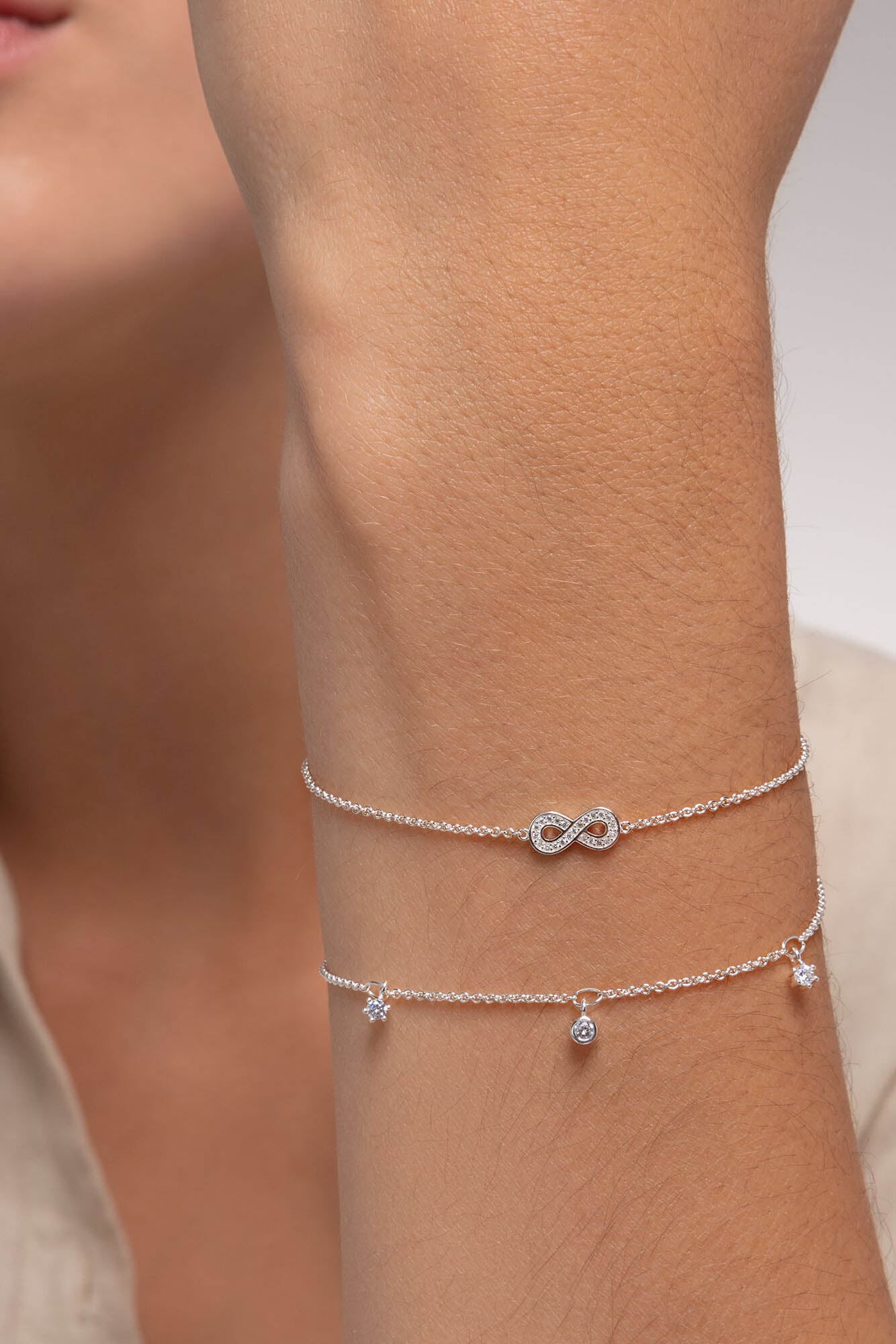 Thomas Sabo Infinity rannekoru Säädettävä:16/19cm