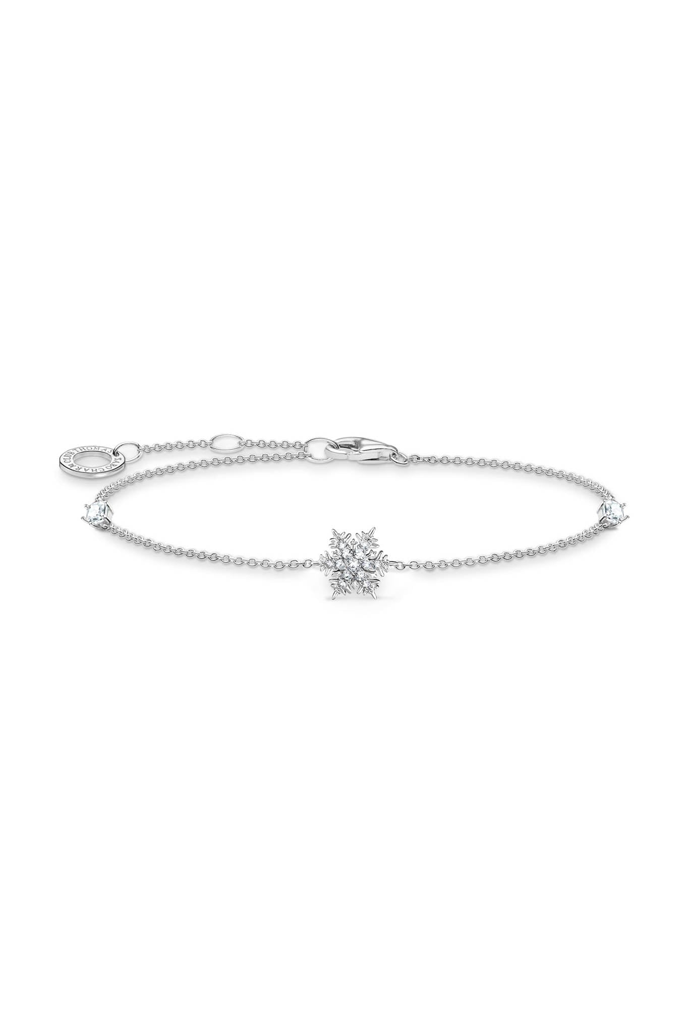 Thomas Sabo Snowflake rannekoru Säädettävä:16/19cm