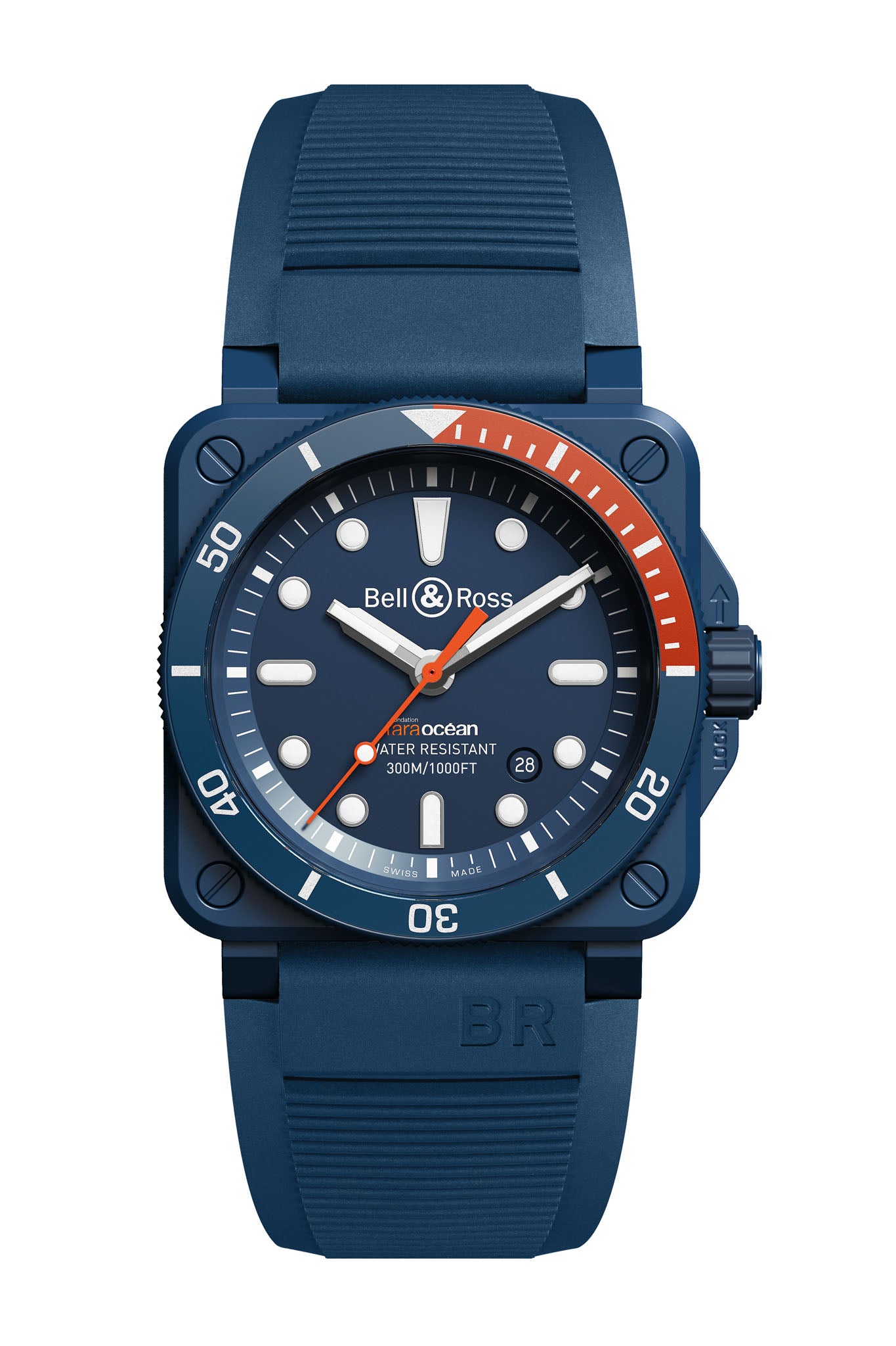 Bell Ross BR 03 92 Diver Tara Ocean Limited Edition rannekello