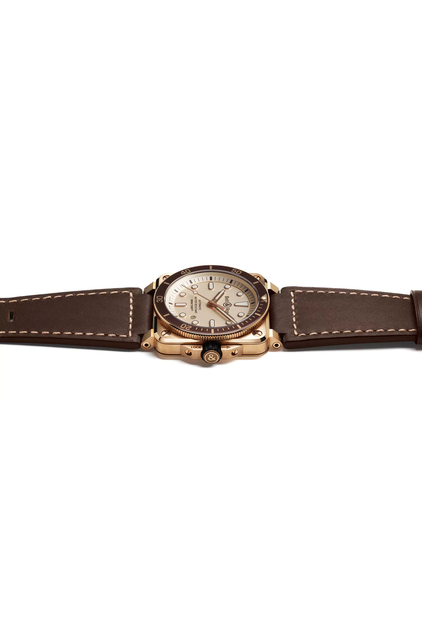 Bell & Ross BR 03-92 Diver White Bronze rannekello Default Title