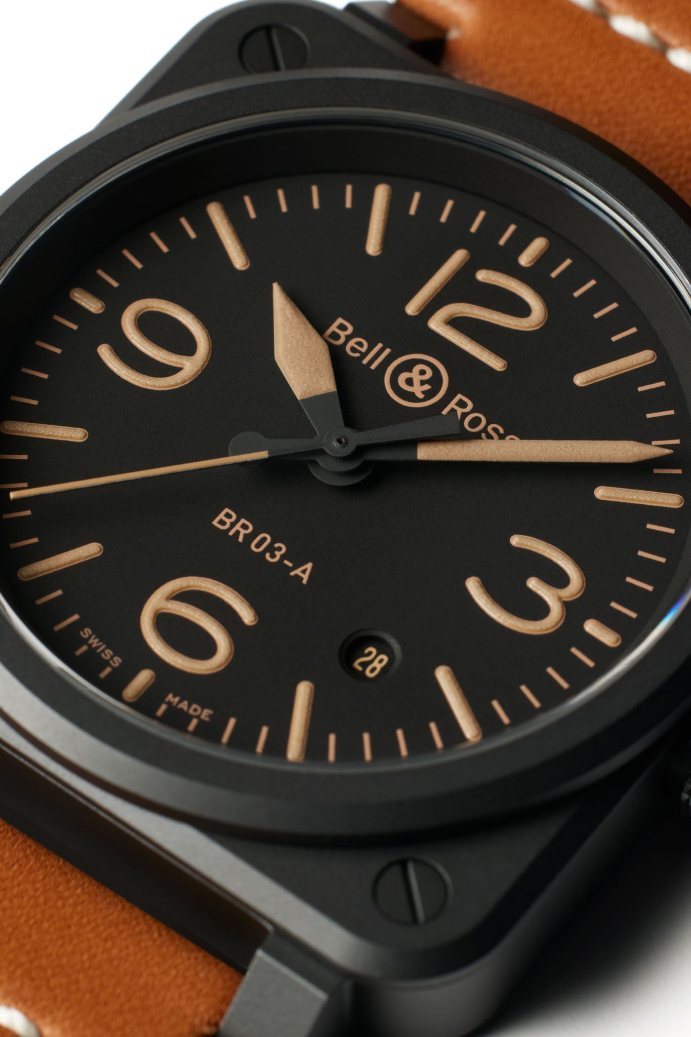 Bell & Ross BR 03-A Heritage rannekello