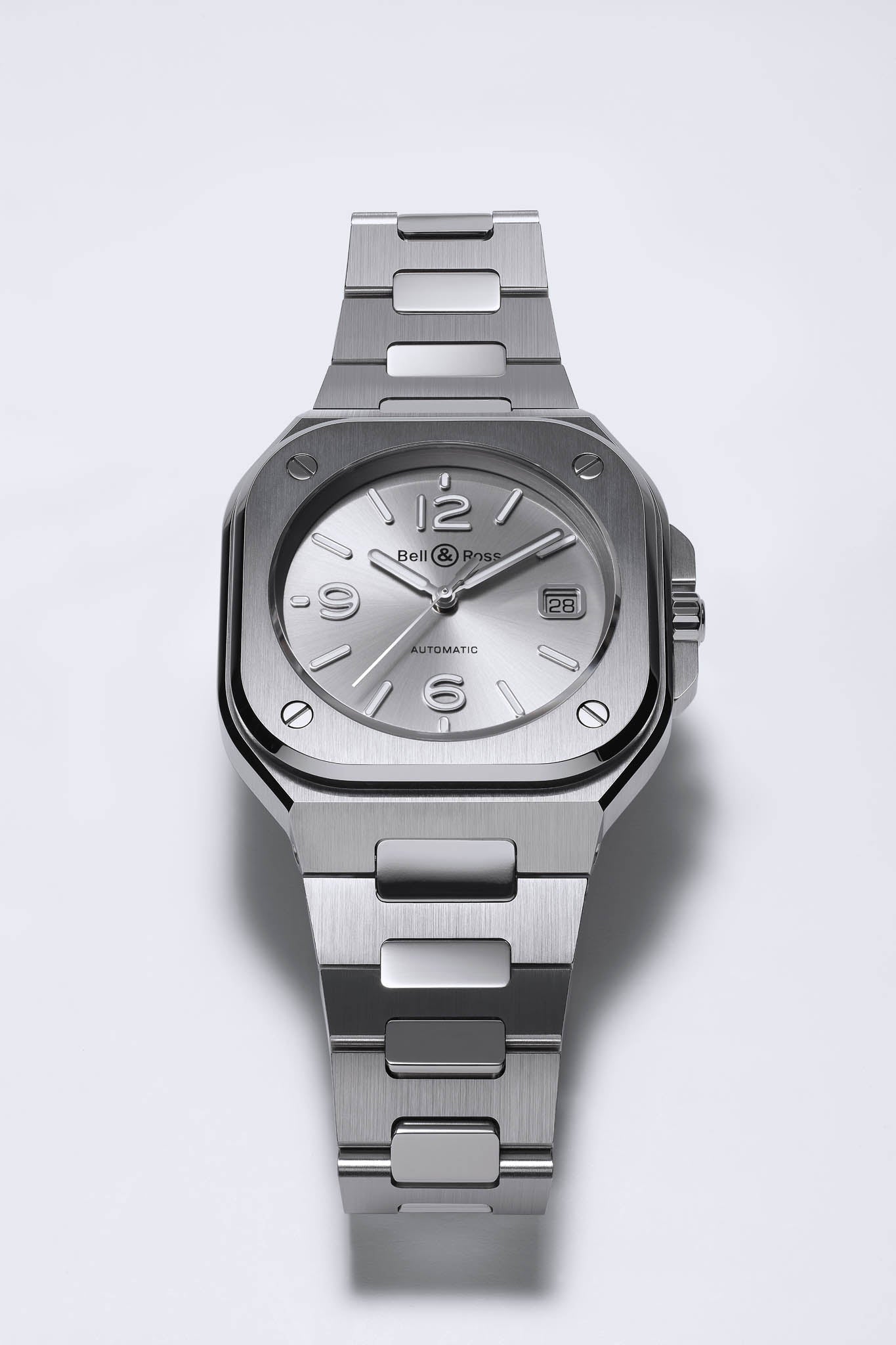 Bell & Ross BR 05 Grey Steel rannekello Default Title