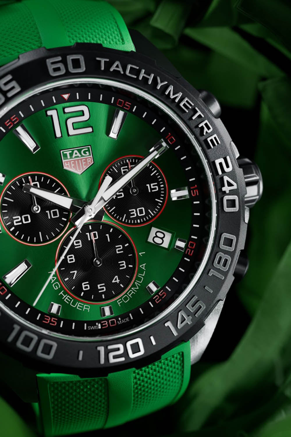 TAG Heuer Formula 1 Chrono Green rannekello Default Title