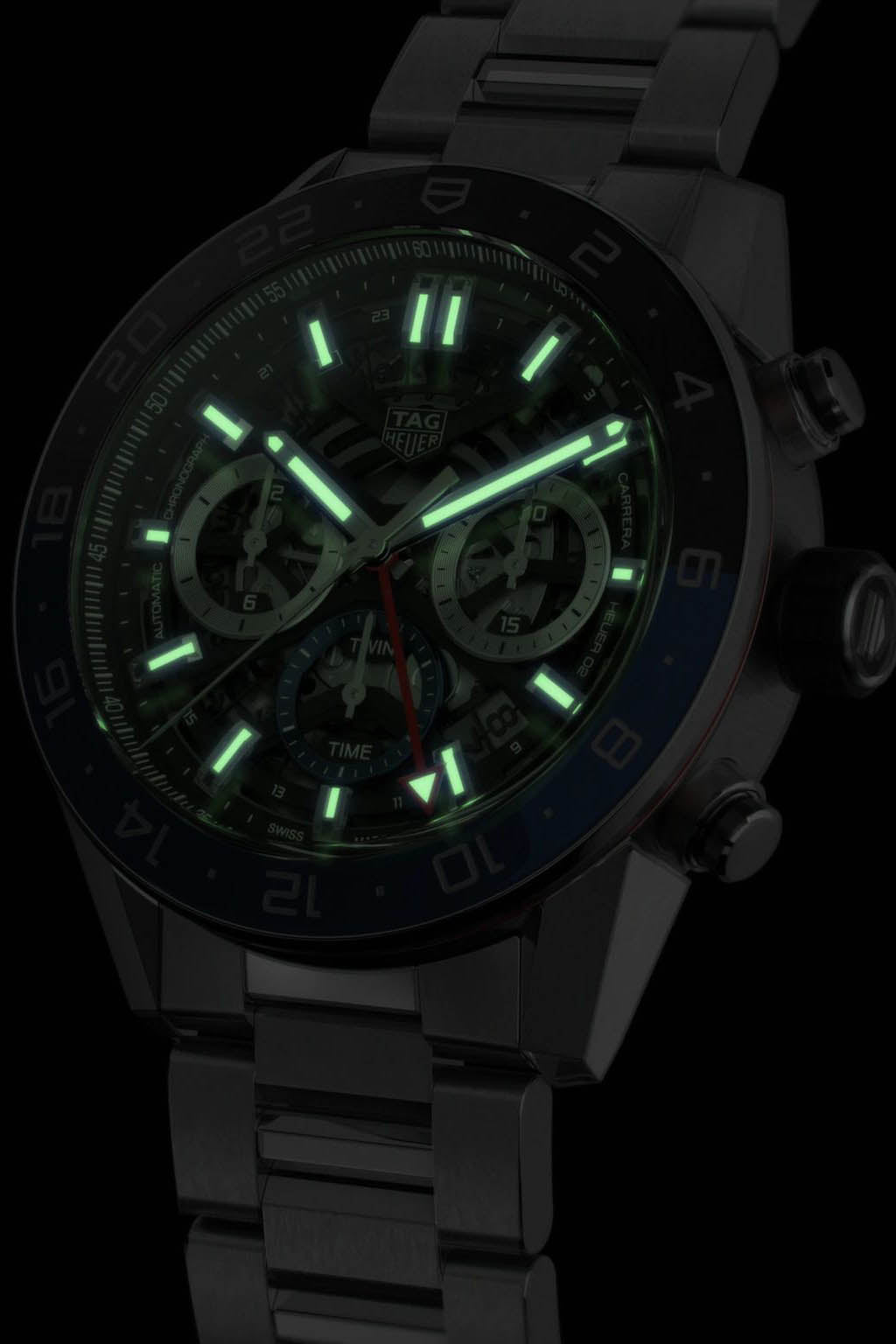 TAG Heuer Carrera Chrono GMT Heuer 02 miesten rannekello Default Title