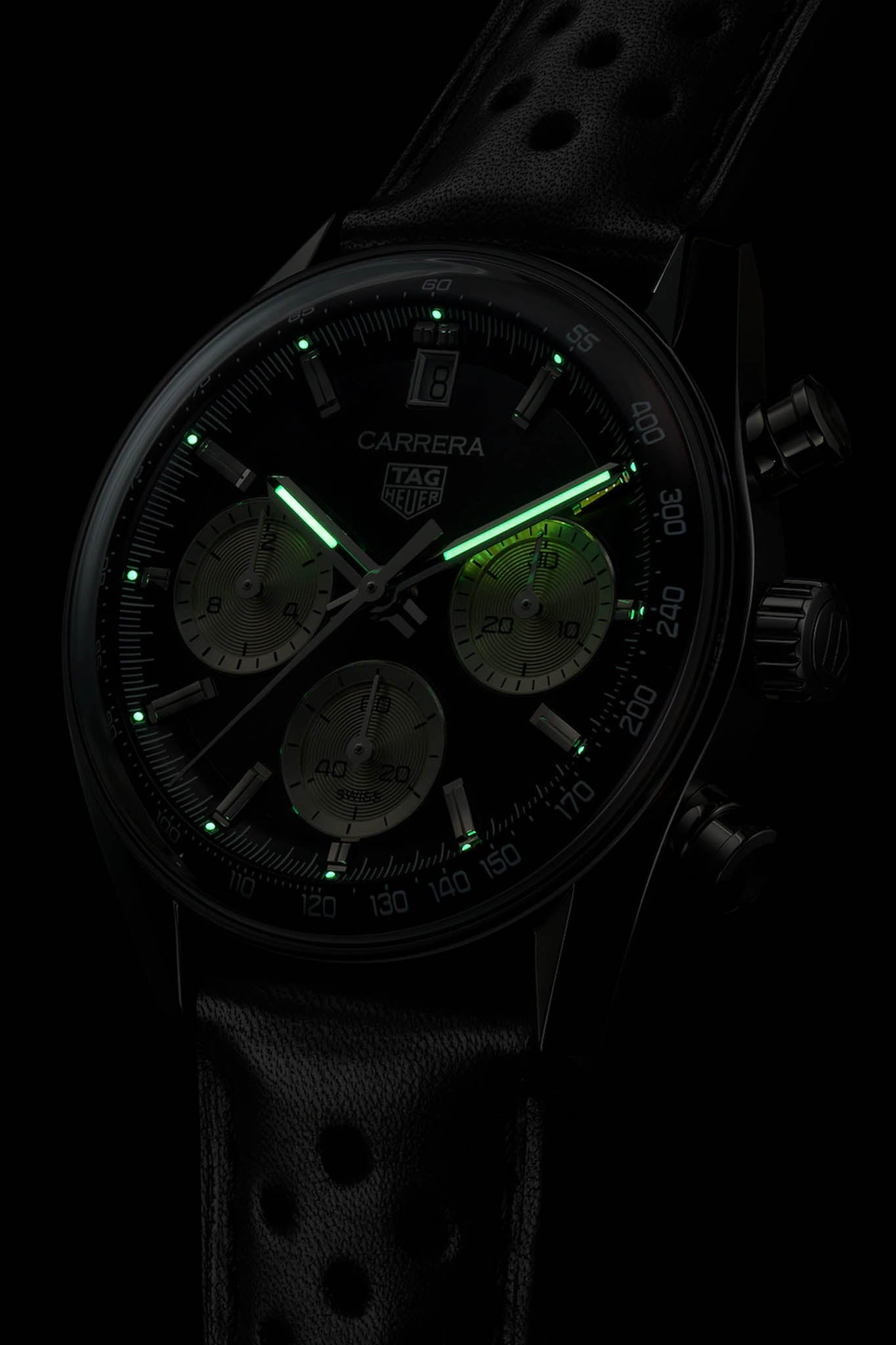 TAG Heuer Carrera Glassbox 39 rannekello