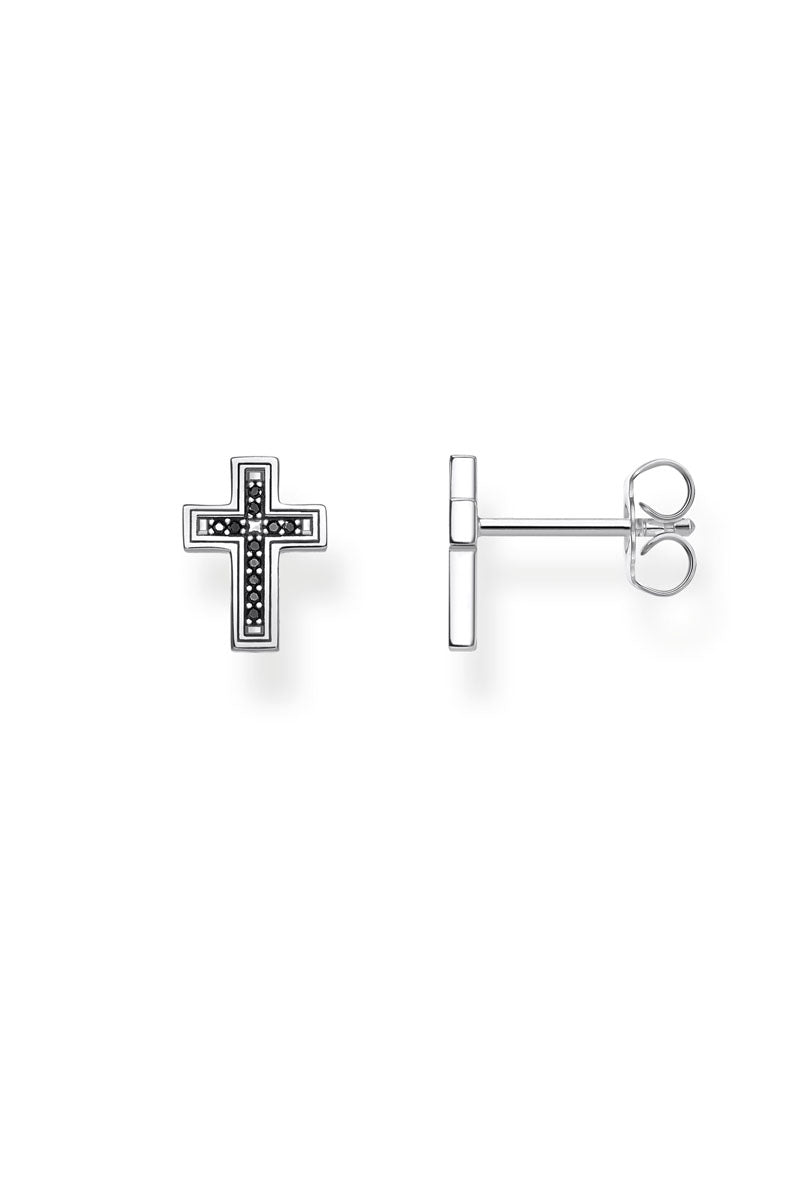 Thomas Sabo Cross Black korvakorut Default Title