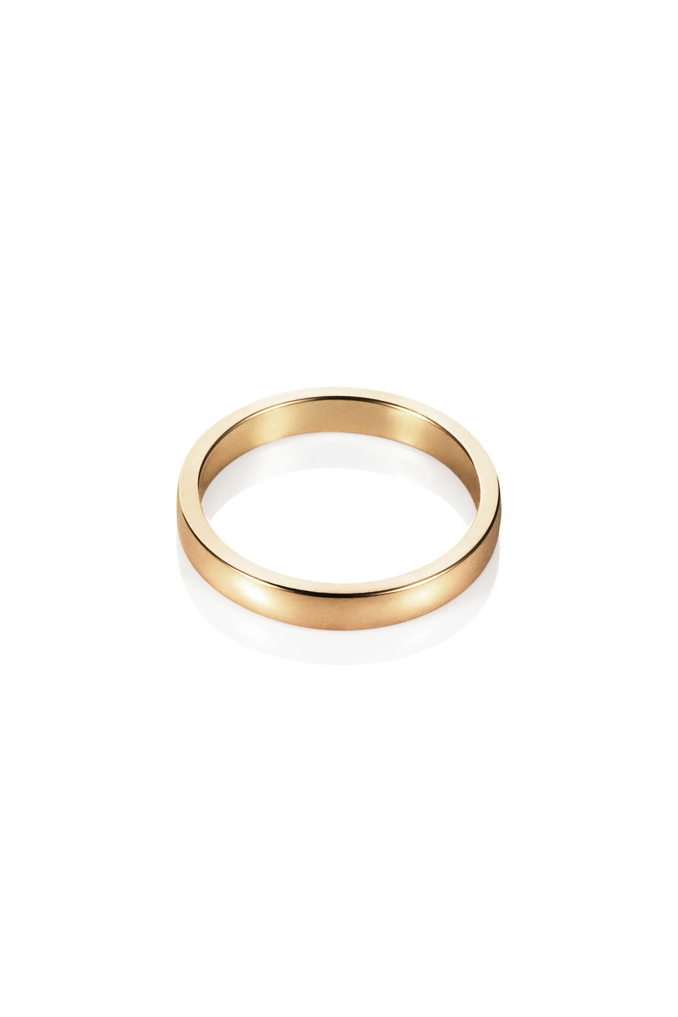 Efva Attling Half Round Thin Ring kultainen sormus