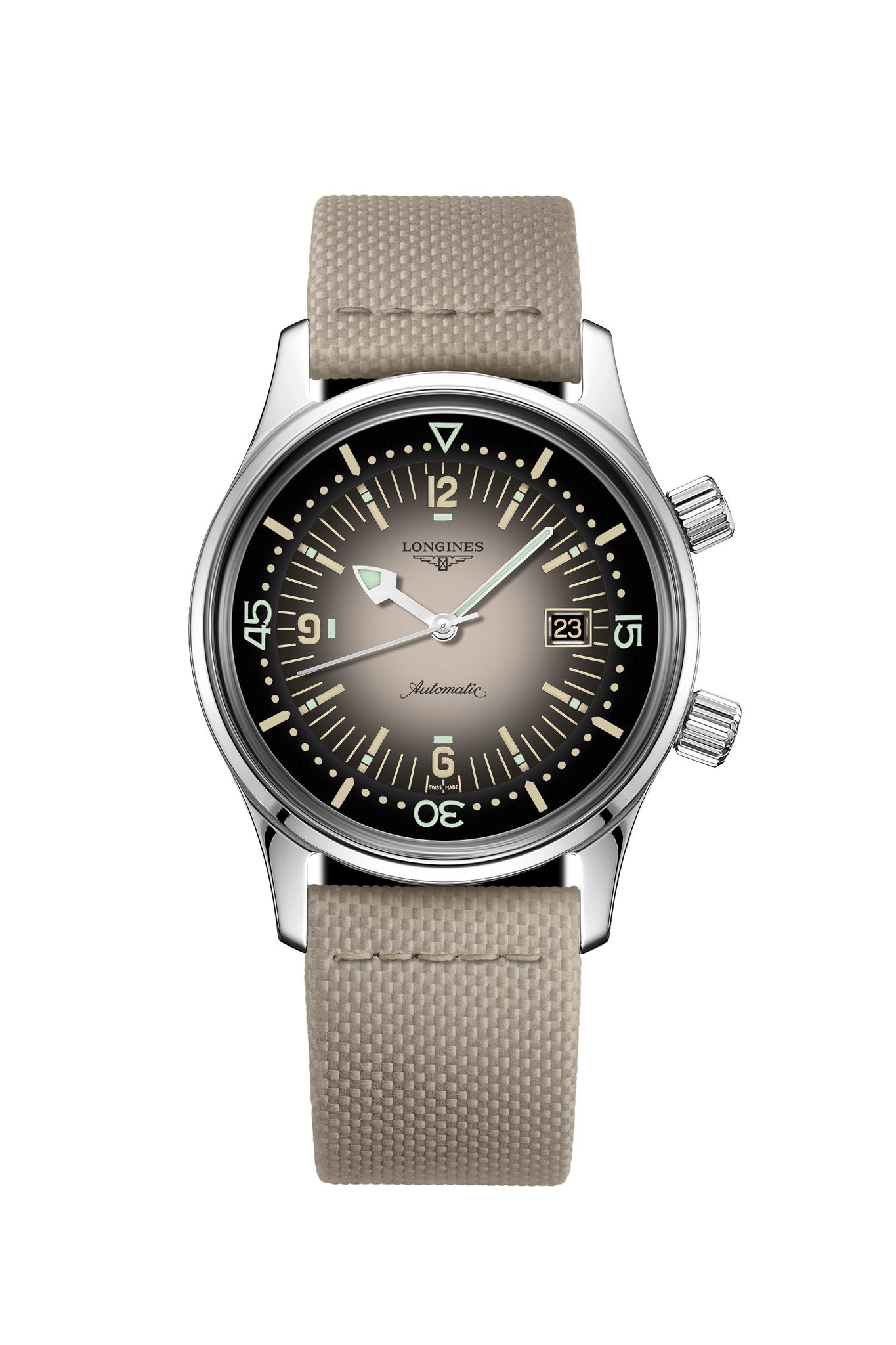 Longines Legend Diver 36 beige rannekello Default Title