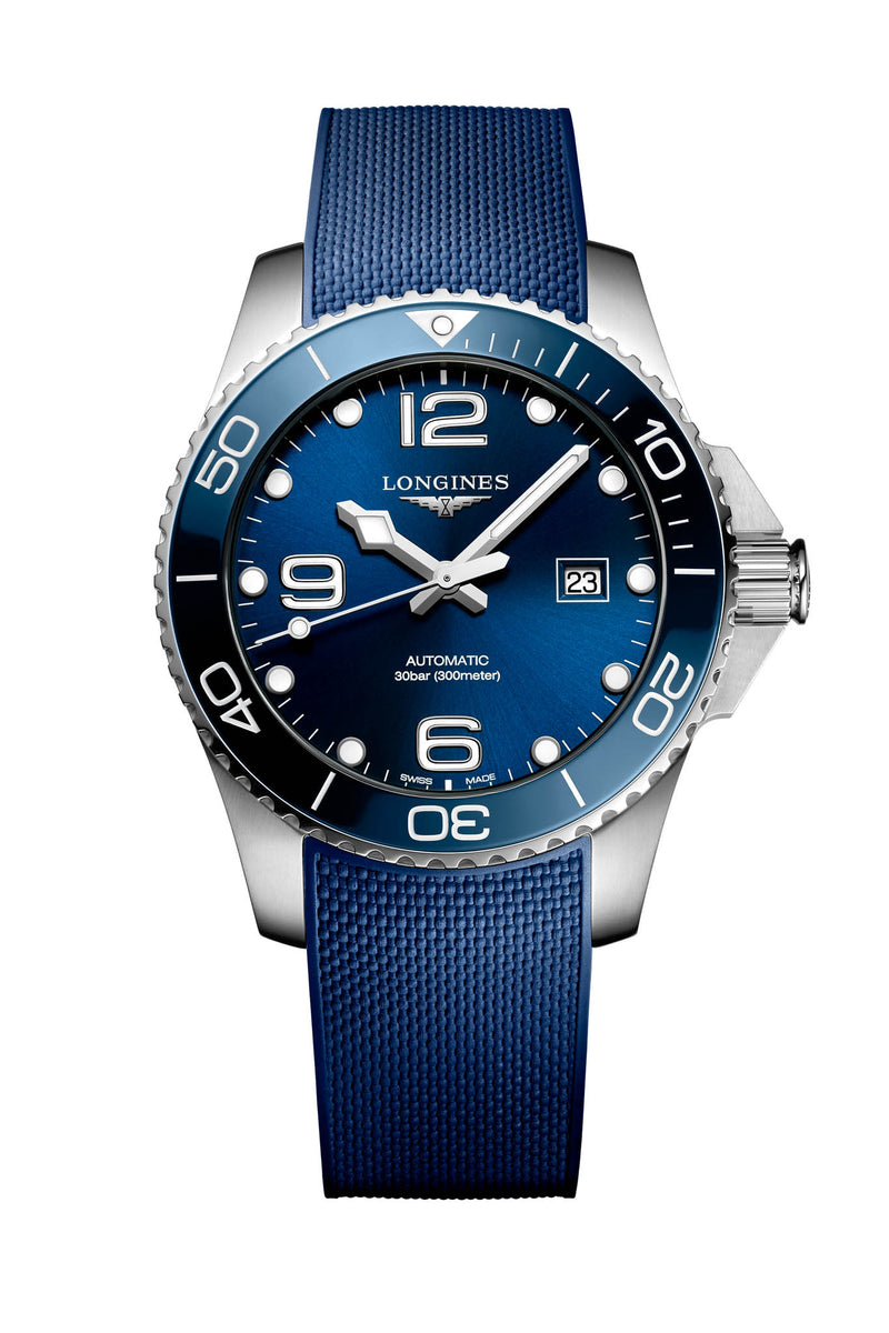 Longines Hydroconquest 43 ceramic miesten rannekello L3.782.4.96.9 tuotekuva