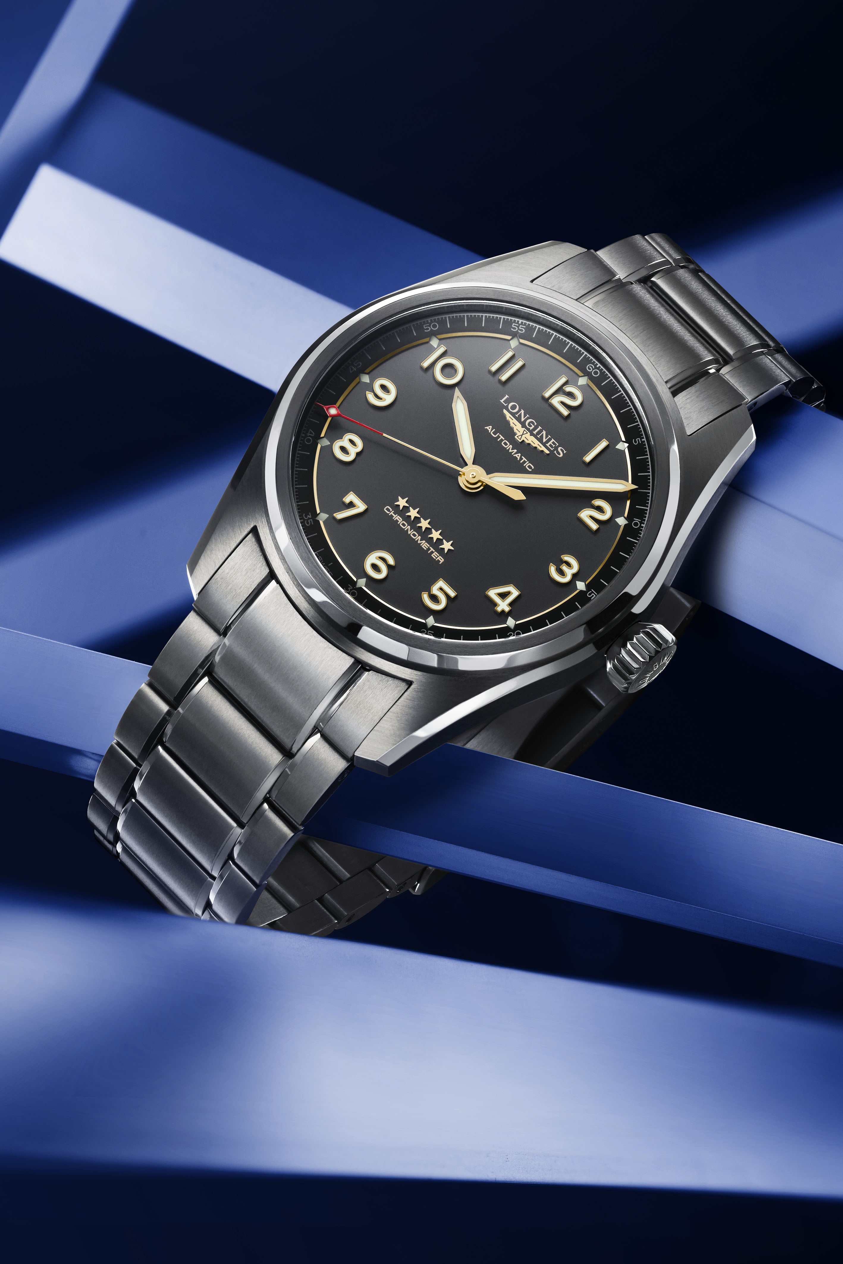 Longines Spirit Titanium miesten rannekello Default Title