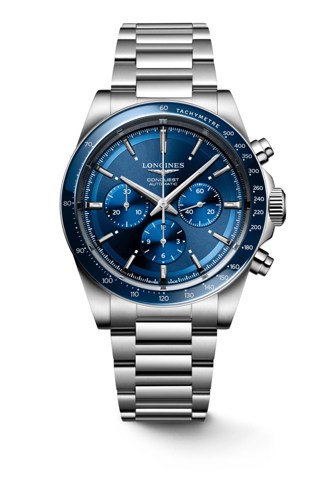 Longines Conquest Chronograph miesten rannekello