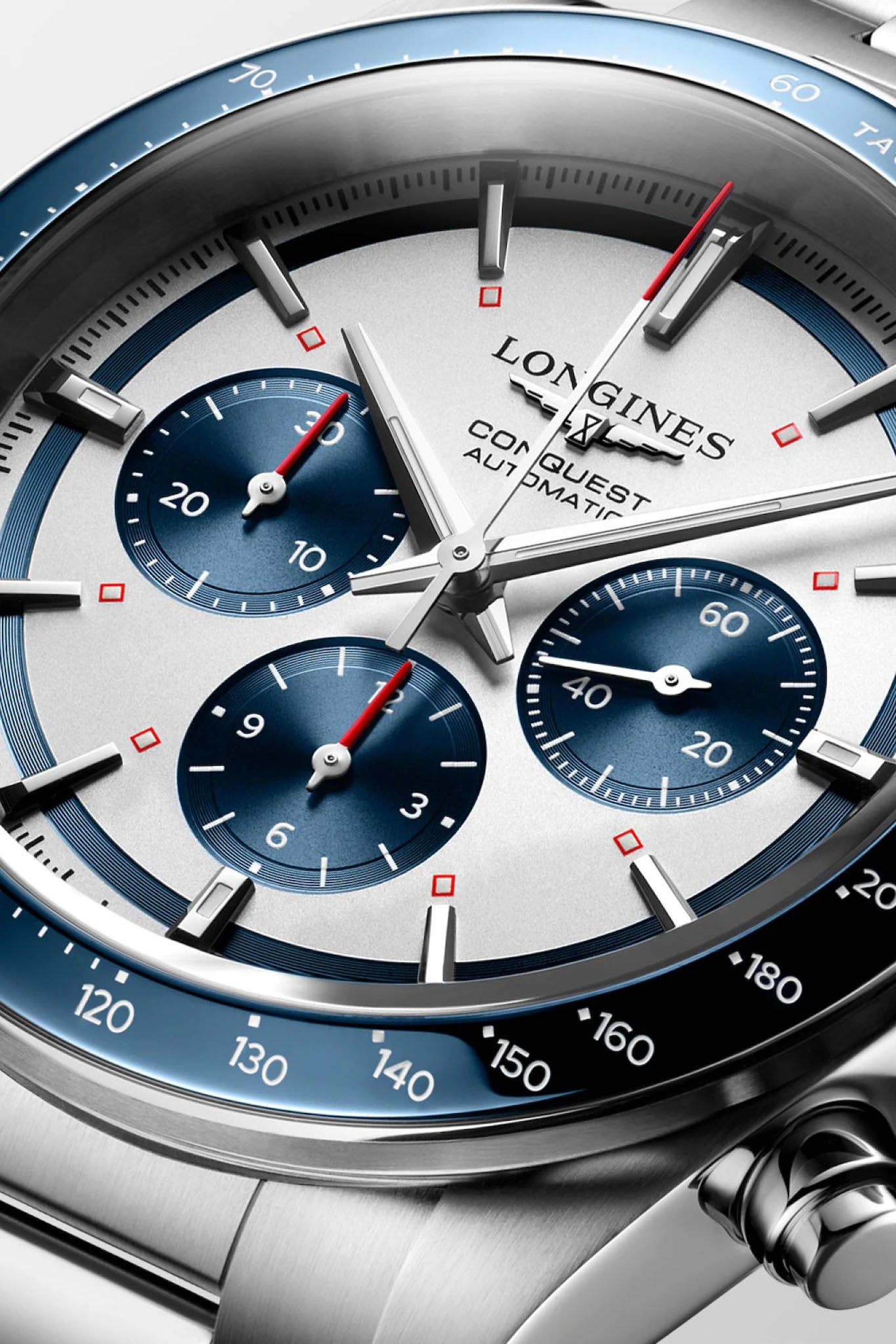 Longines Conquest Chronograph miesten rannekello