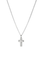 Lumoava Helmi risti kaulakoru Säädettävä:36/38cm