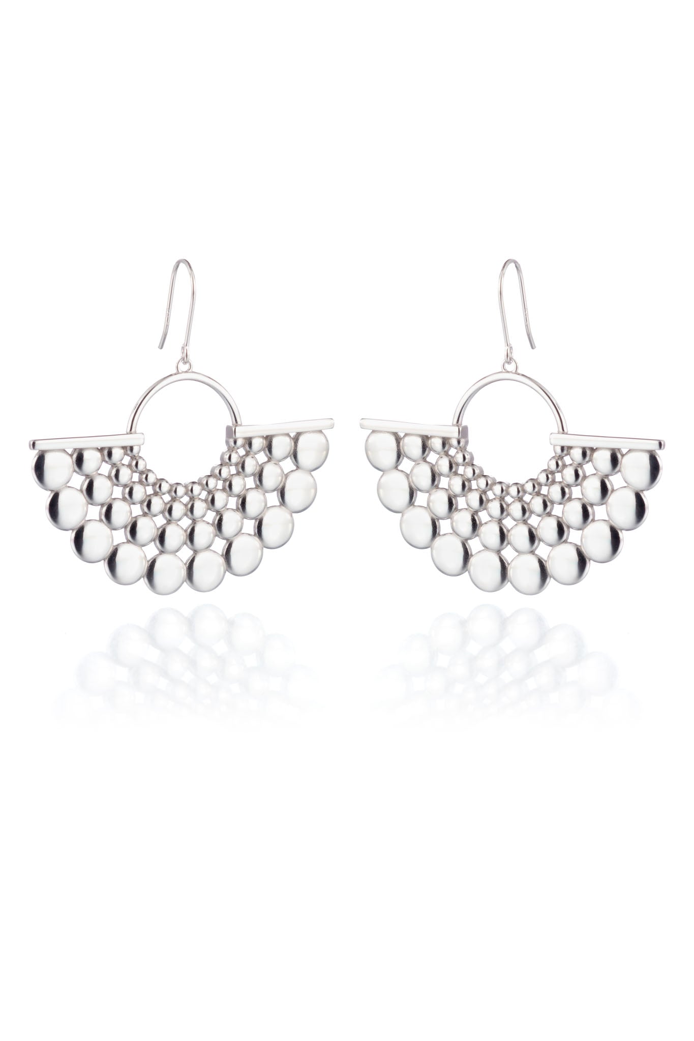 Lumoava Aika hopeiset korvakorut