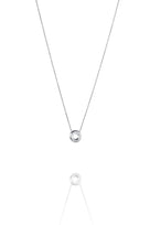 Efva Attling Lifesaver Necklace hopeinen kaulakoru 10-100-02174