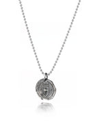 Lumoava Toivo hopeinen kolikkokaulakoru