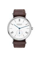 Nomos Ludwig 38 Enamel White rannekello Default Title
