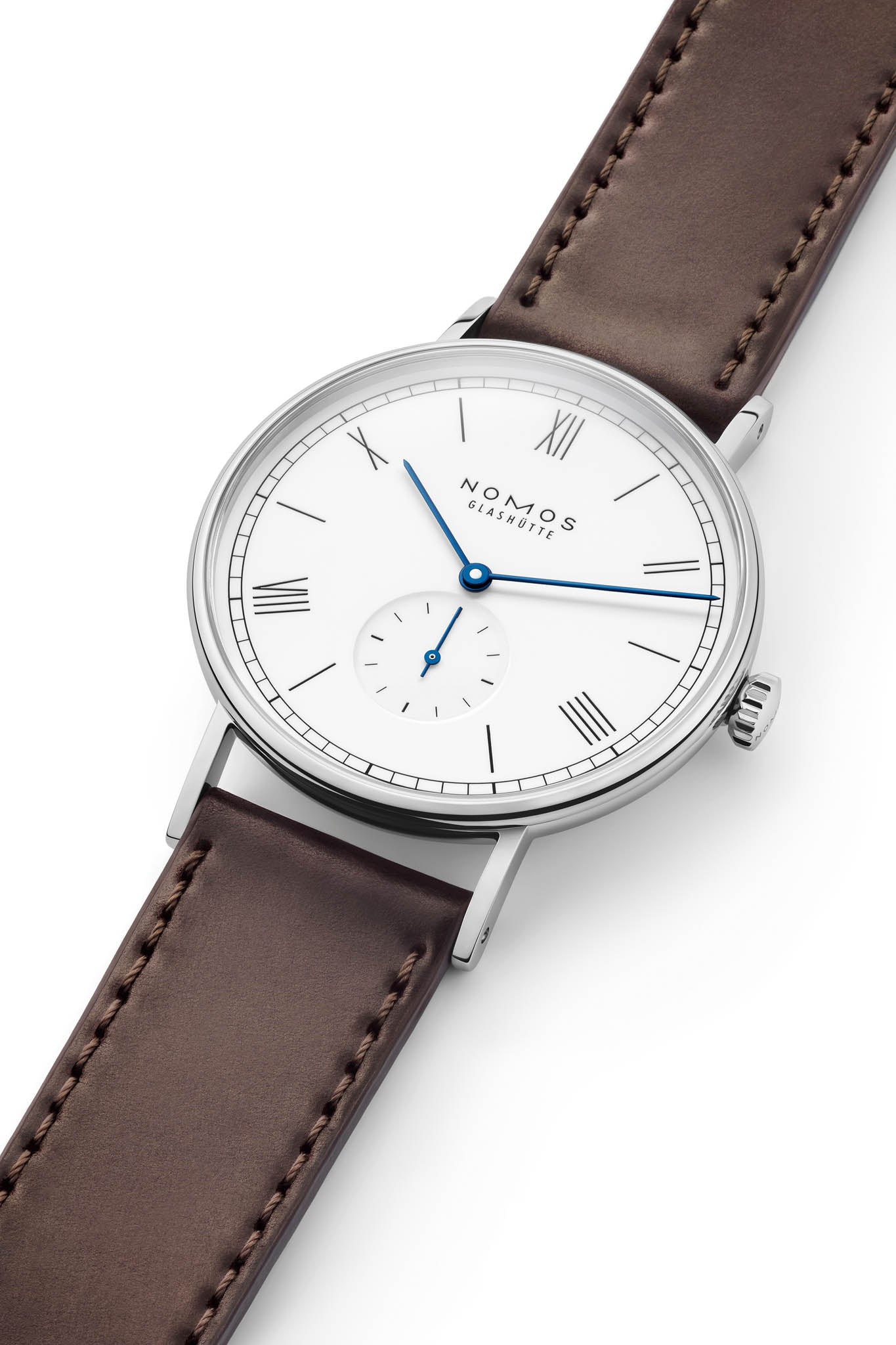 Nomos Ludwig 38 Enamel White rannekello Default Title