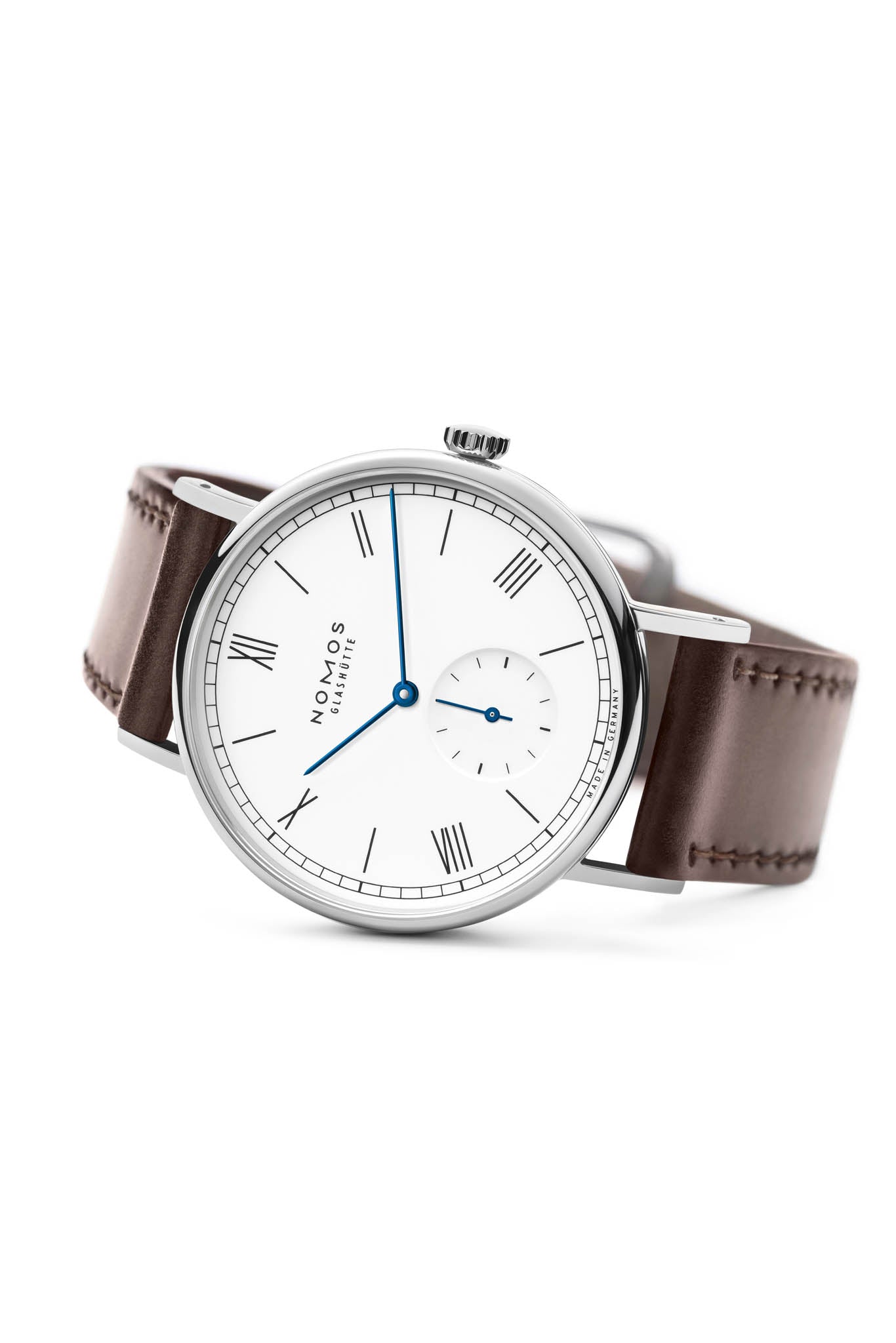 Nomos Ludwig 38 Enamel White rannekello Default Title