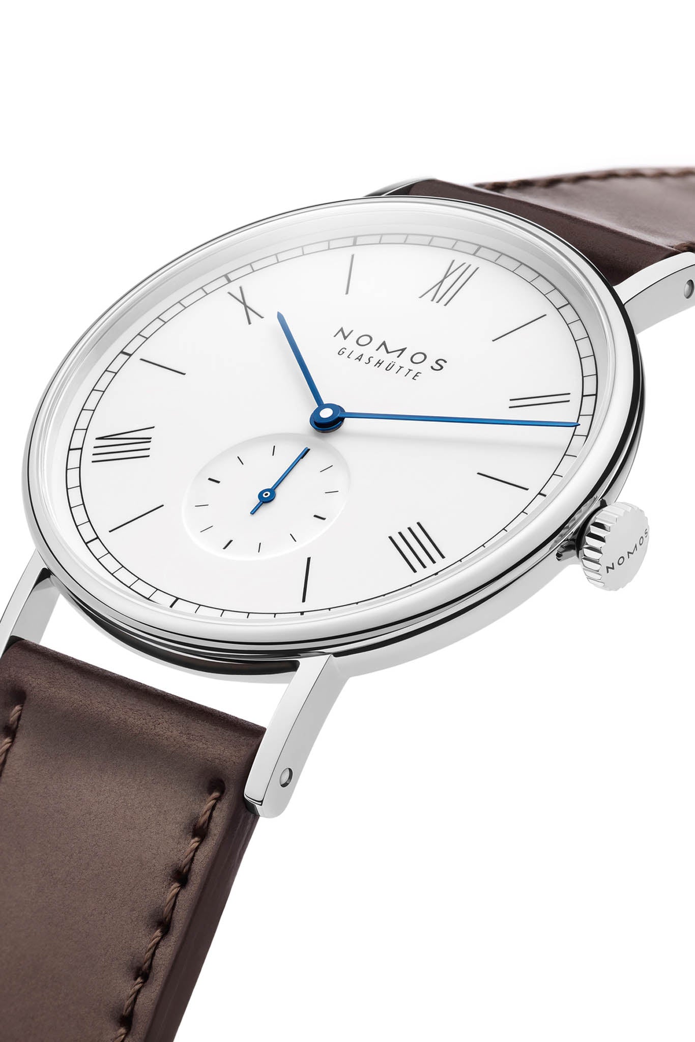 Nomos Ludwig 38 Enamel White rannekello Default Title