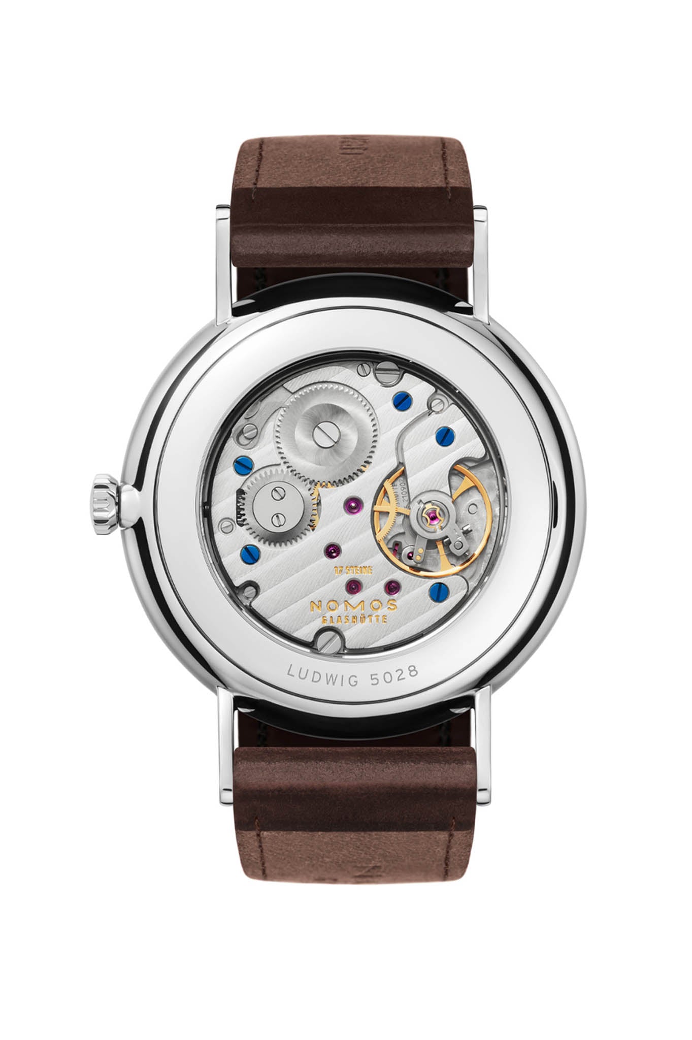 Nomos Ludwig 38 Enamel White rannekello Default Title