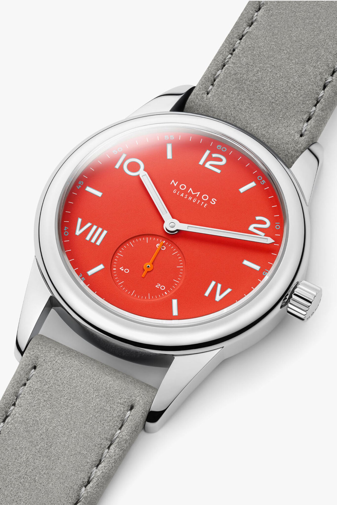 Nomos Glashütte Club Campus 36 Nonstop Red rannekello