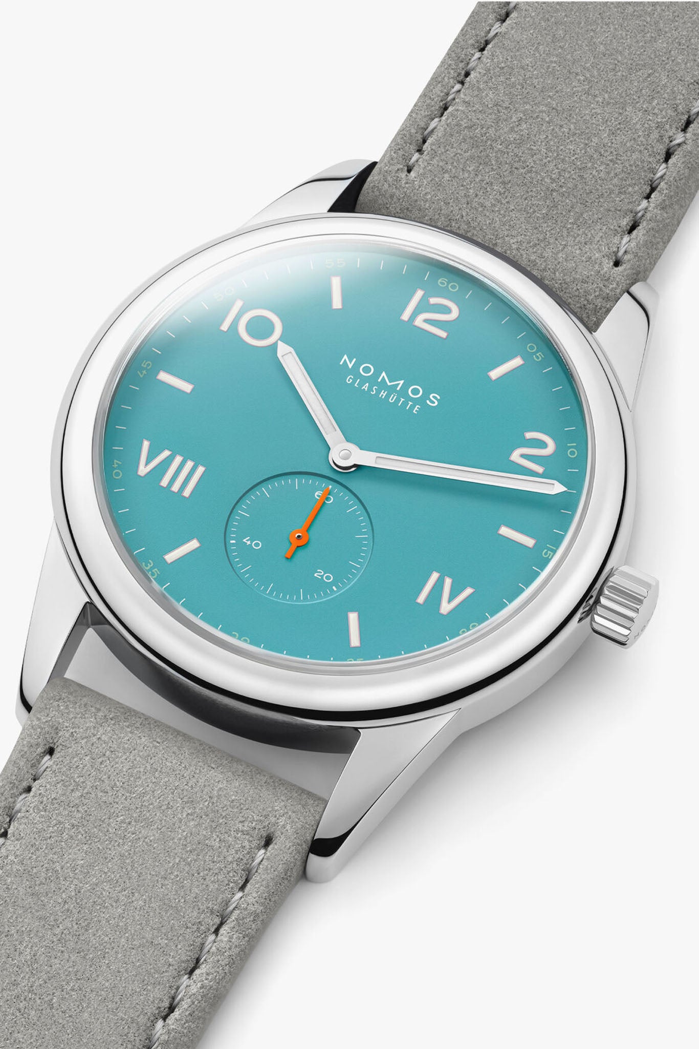 Nomos Glashütte Club Campus 38 Endless Blue rannekello