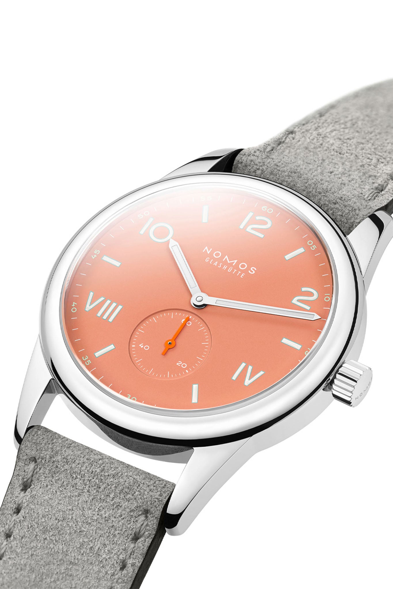 Nomos Club Campus 38 Cream Coral rannekello Default Title