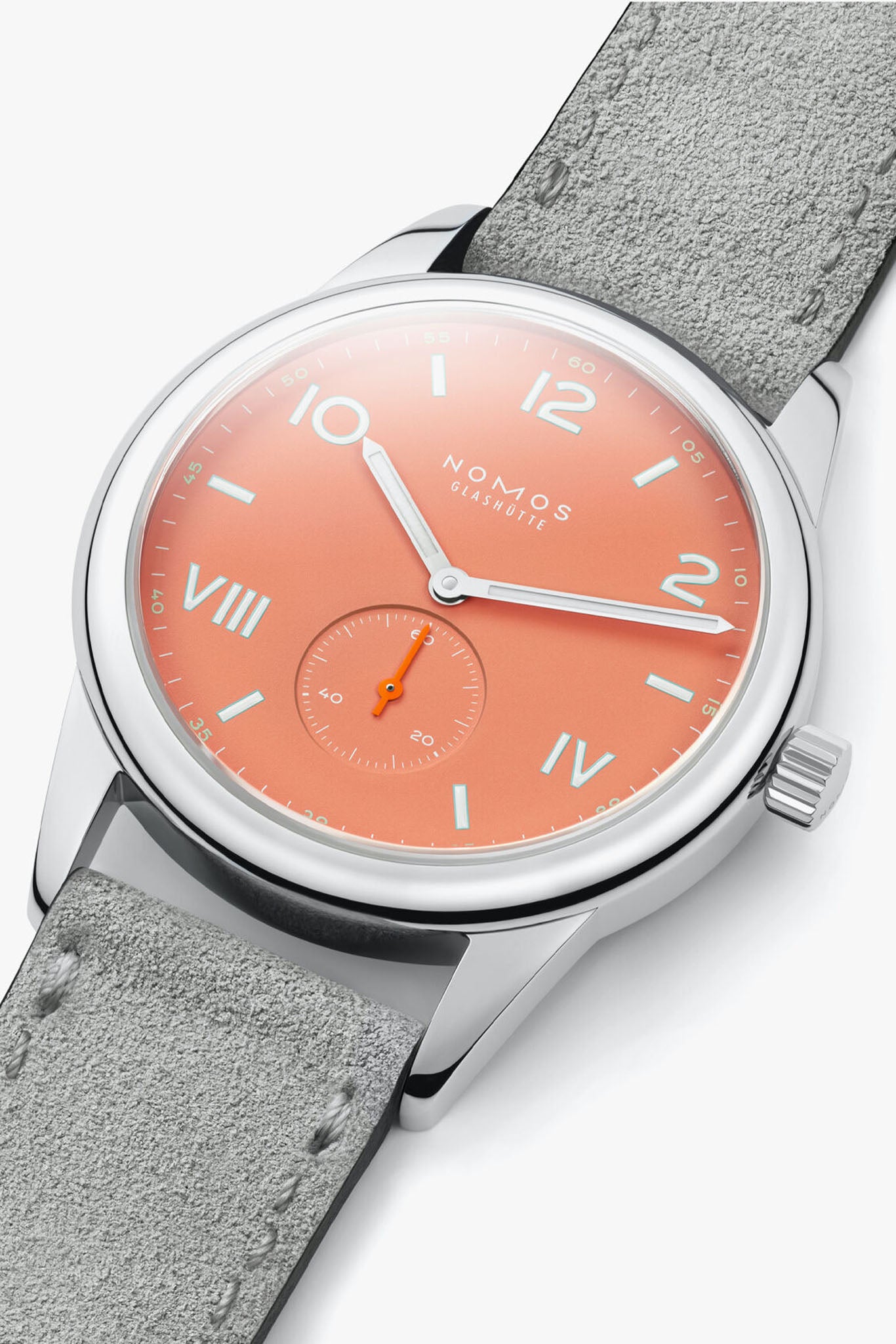 Nomos Club Campus 38 Cream Coral rannekello Default Title