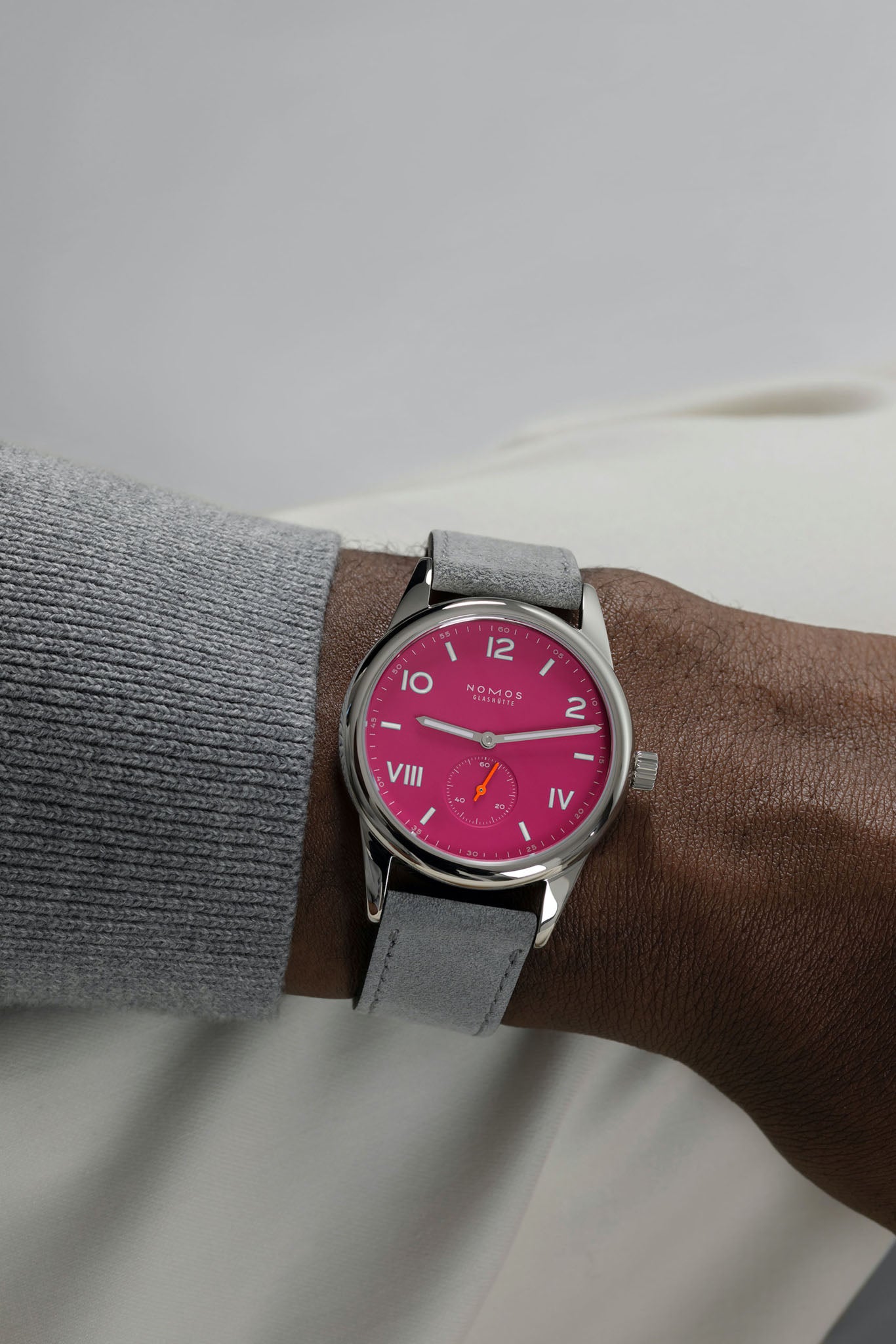 Nomos Campus 38 Deep Pink rannekello Default Title