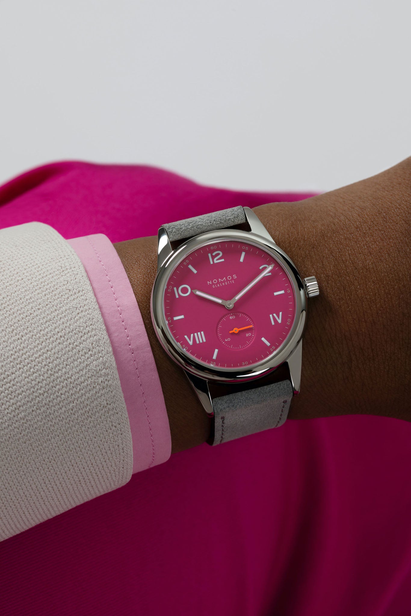 Nomos Campus 38 Deep Pink rannekello Default Title