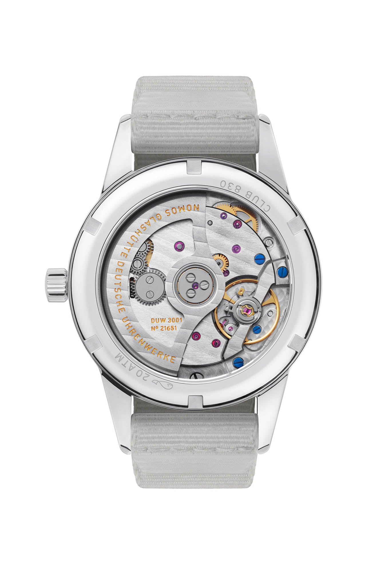 Nomos Club Neomatik Siren White rannekello Default Title