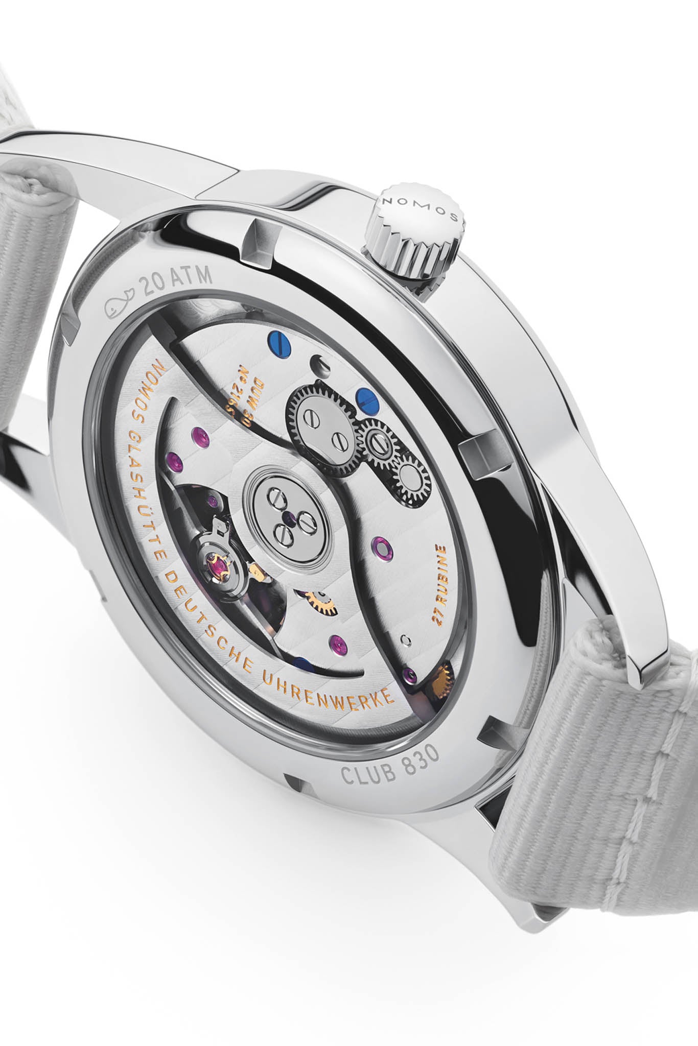 Nomos Club Neomatik Siren White rannekello Default Title