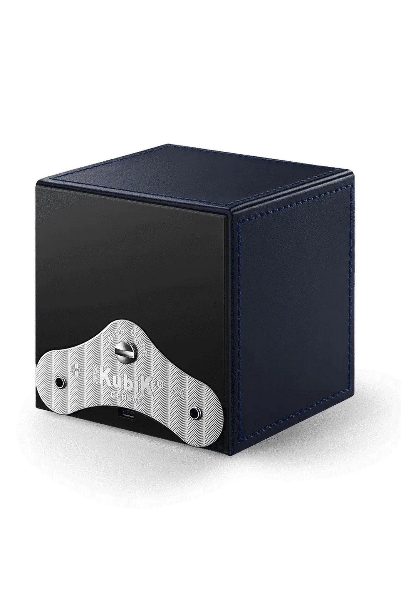 Swisskubik Masterbox Leather Dark Blue kellonpyöritin Default Title