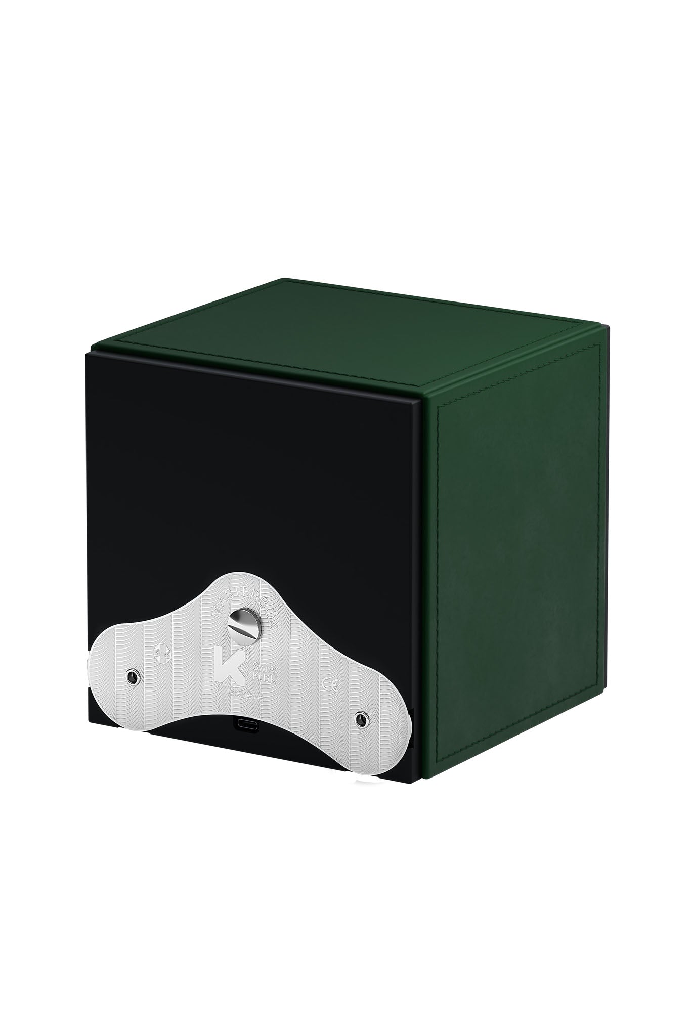 Swisskubik Masterbox Leather Green kellonpyöritin