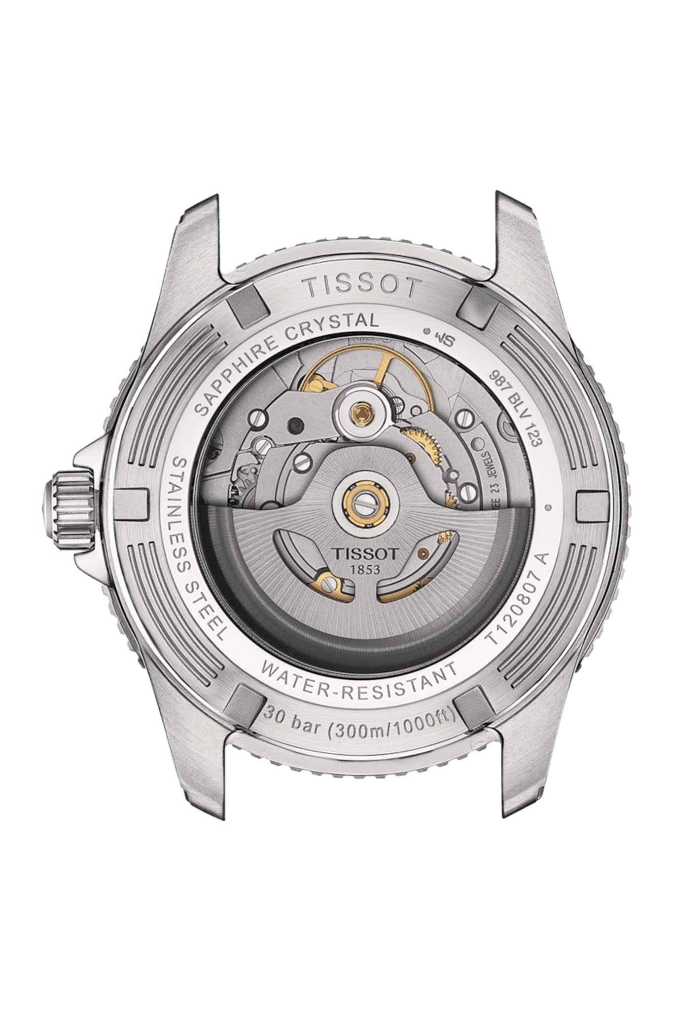 Tissot Seastar 1000 Powermatic 80, 40mm rannekello