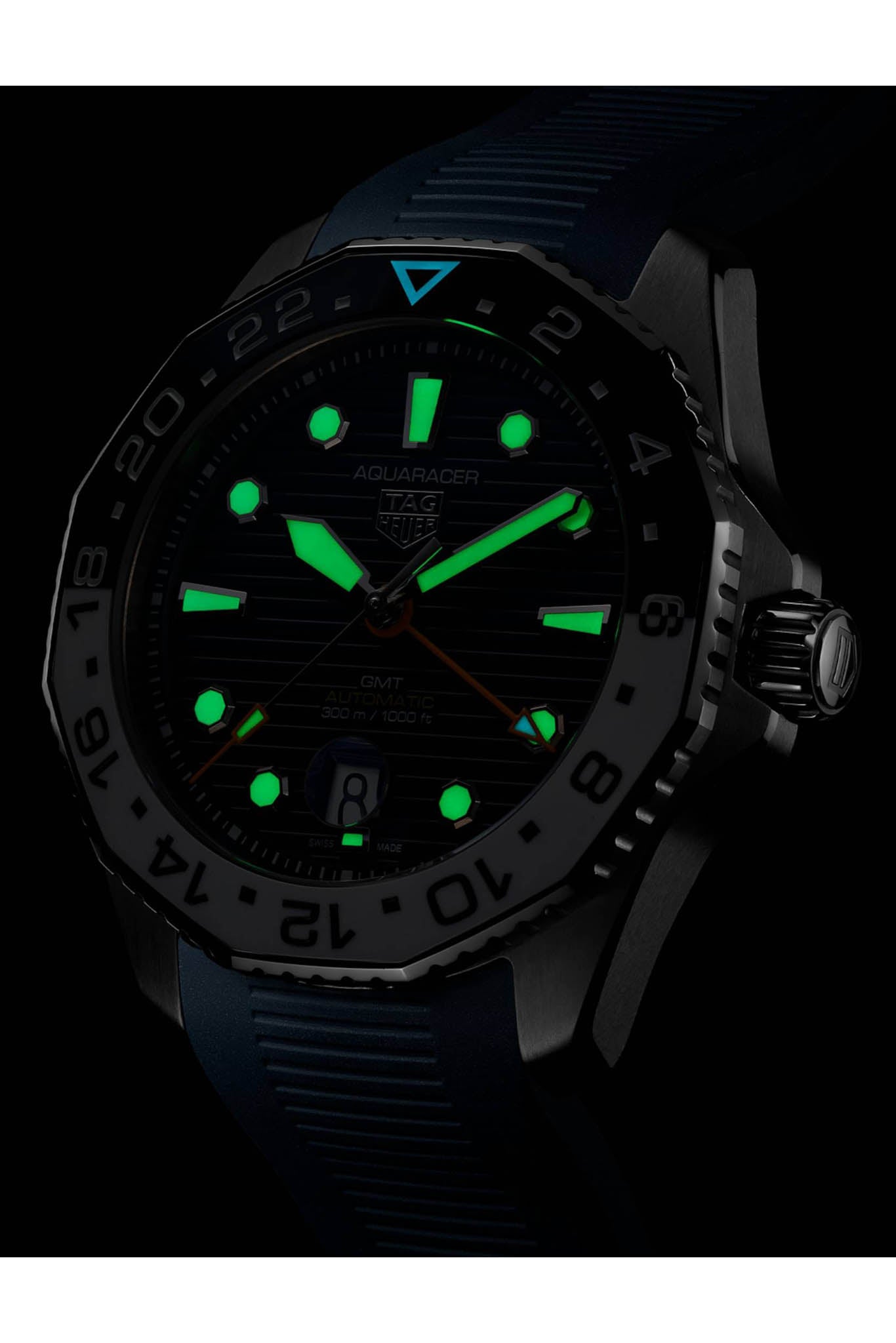 TAG Heuer Aquaracer Pro 300 GMT rannekello Default Title