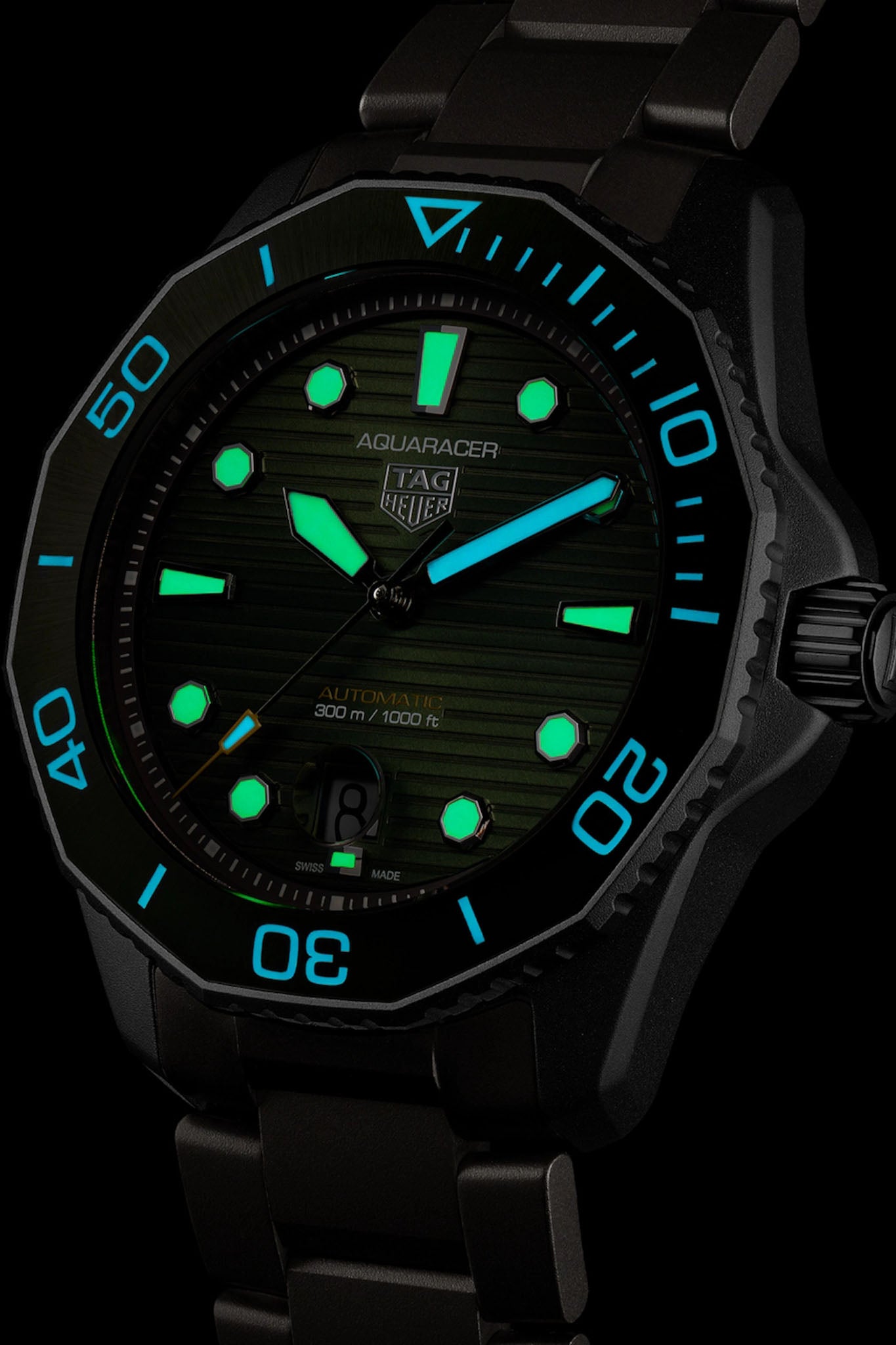 TAG Heuer Aquaracer Professional 300 miesten rannekello Default Title