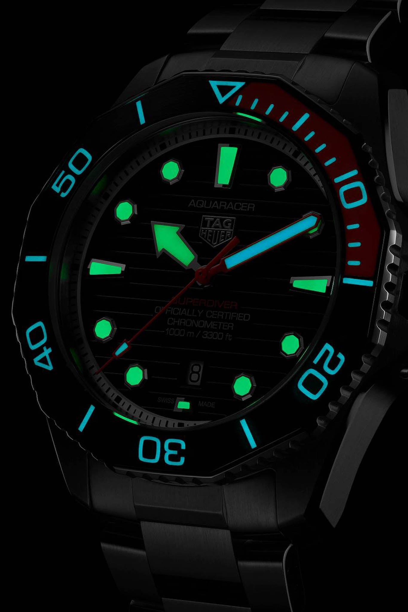 TAG Heuer Aquaracer Superdiver rannekello Default Title