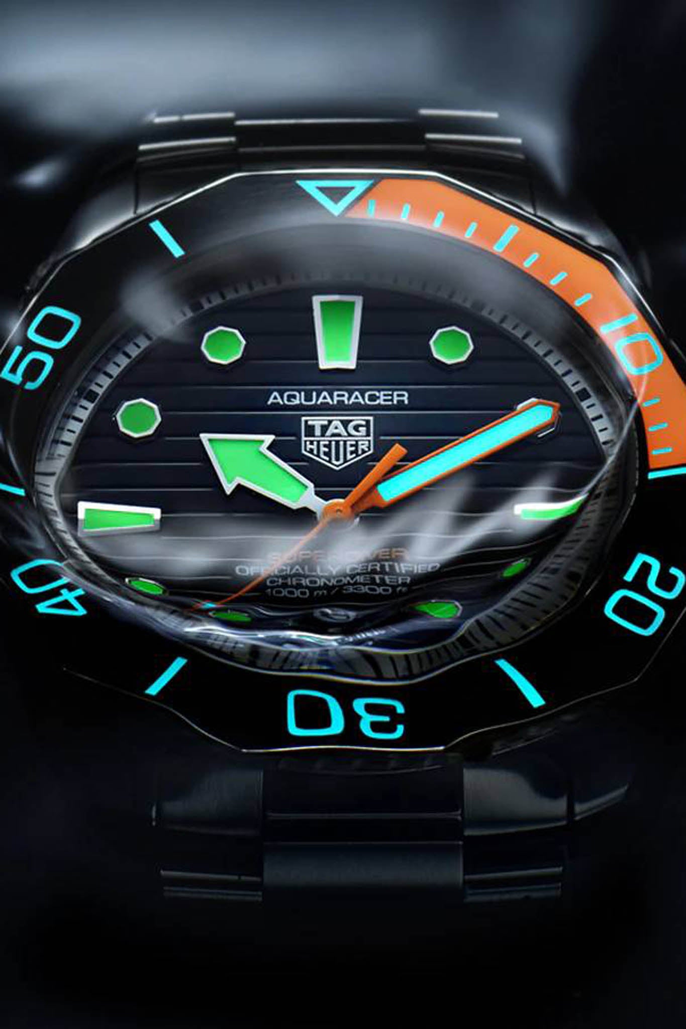 TAG Heuer Aquaracer Superdiver rannekello Default Title