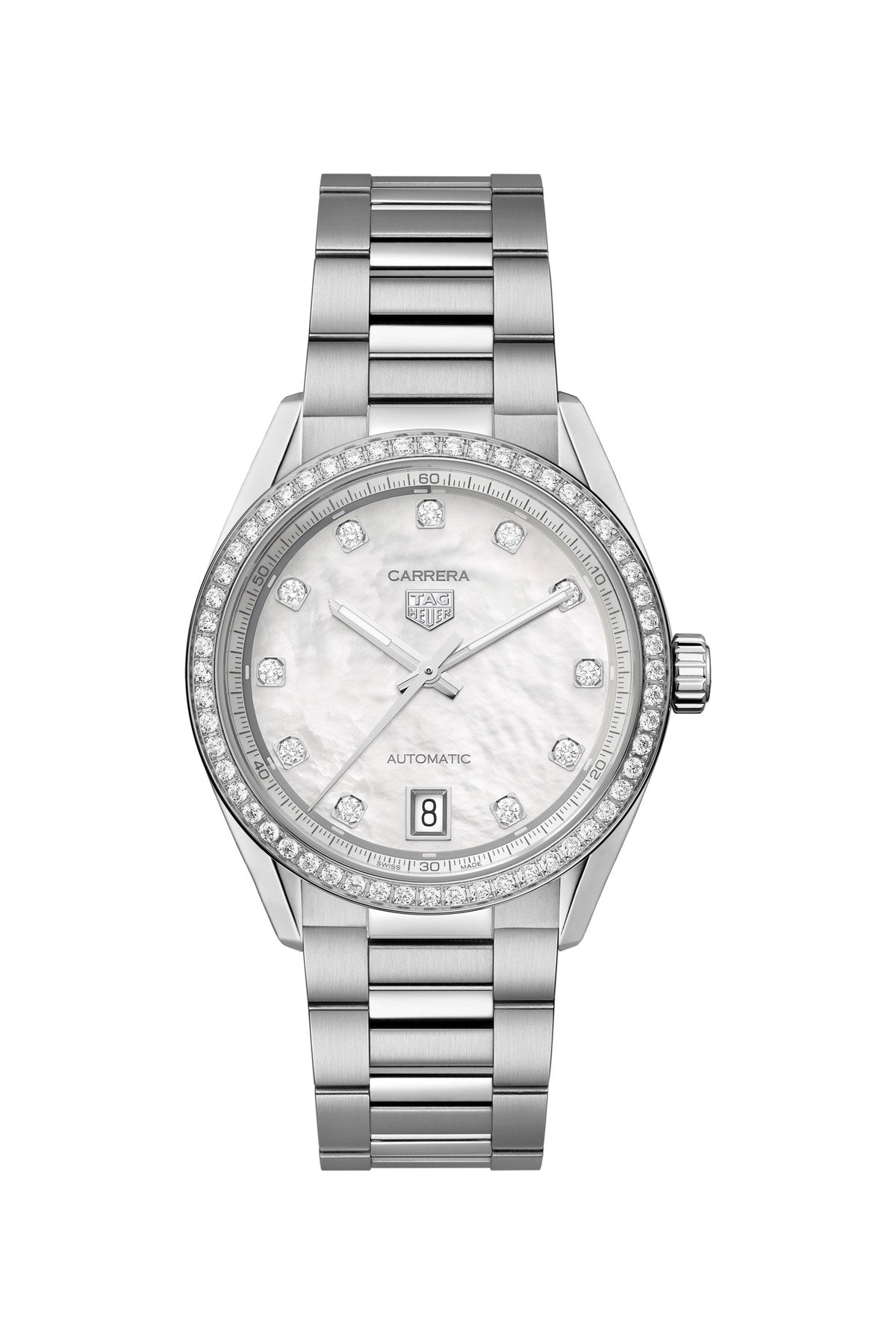 TAG Heuer Carrera Date 36 mm WBN231E.BA0001 – edestä