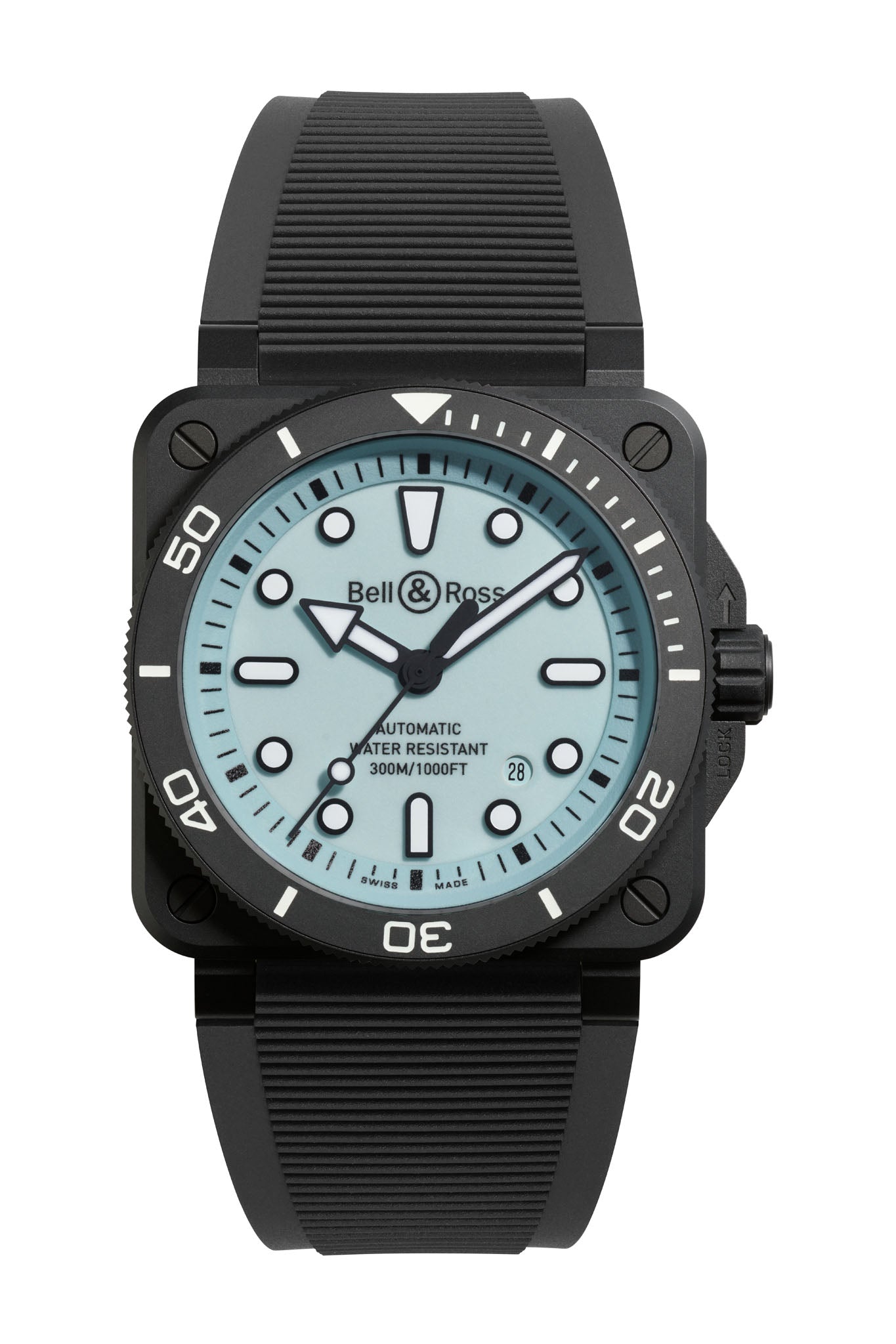 Bell & Ross BR 03 Diver Full Lum Ceramic rannekello