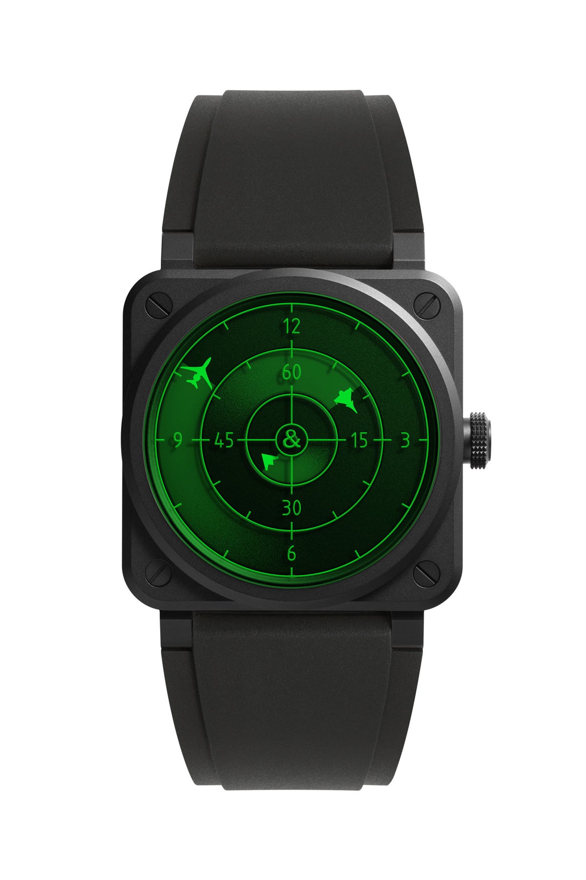Bell & Ross BR-03 Green Radar Ceramic BR03A-GRDR-CE/SRB