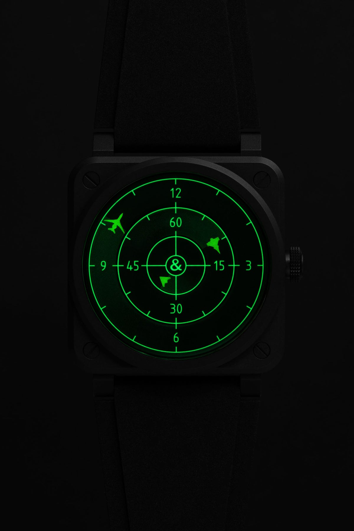 Bell & Ross BR-03 Green Radar Ceramic BR03A-GRDR-CE/SRB