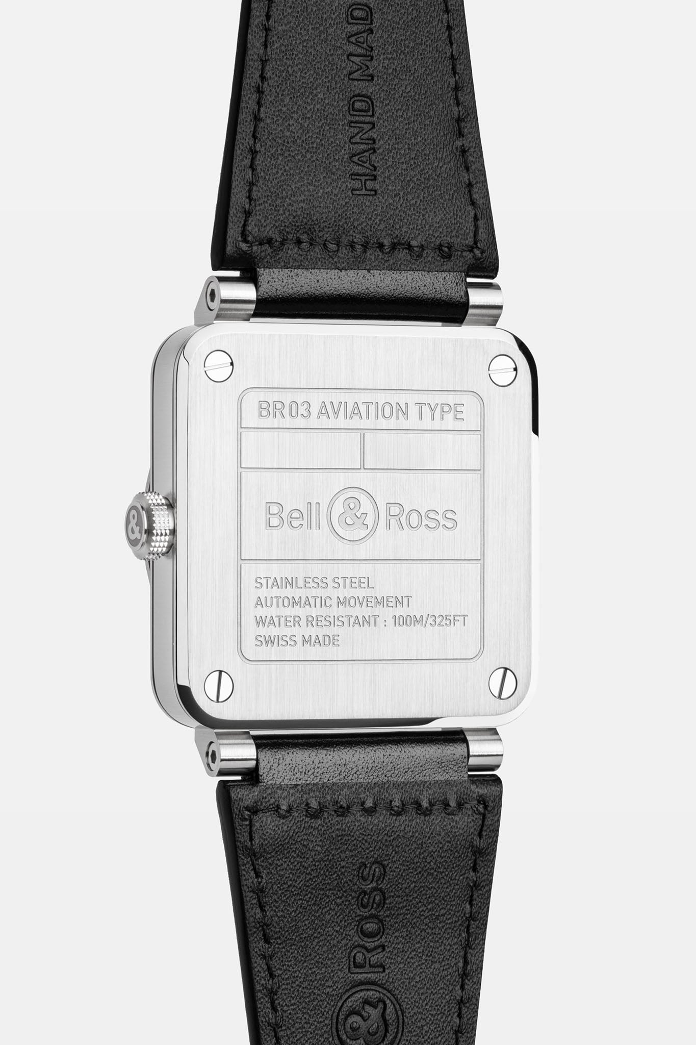 Bell & Ross BR-03 Green Steel BR03A-GN-ST/SCA