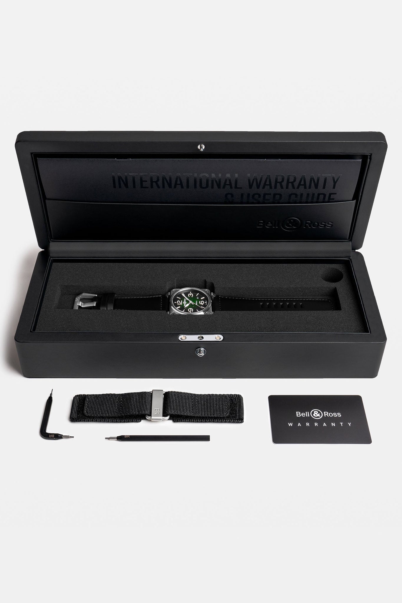 Bell & Ross BR-03 Green Steel BR03A-GN-ST/SCA