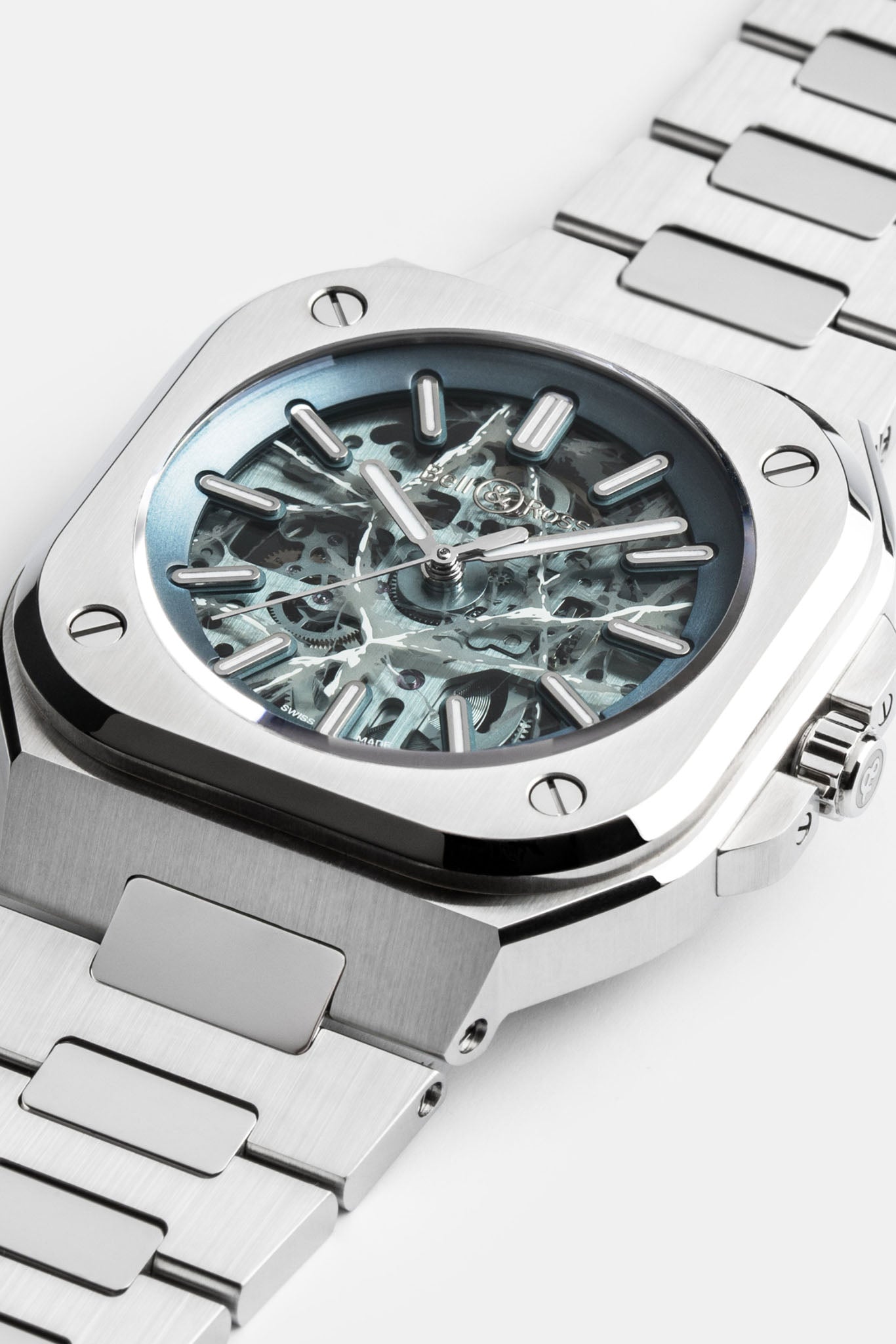 Bell & Ross BR-05 Skeleton Arctic Blue