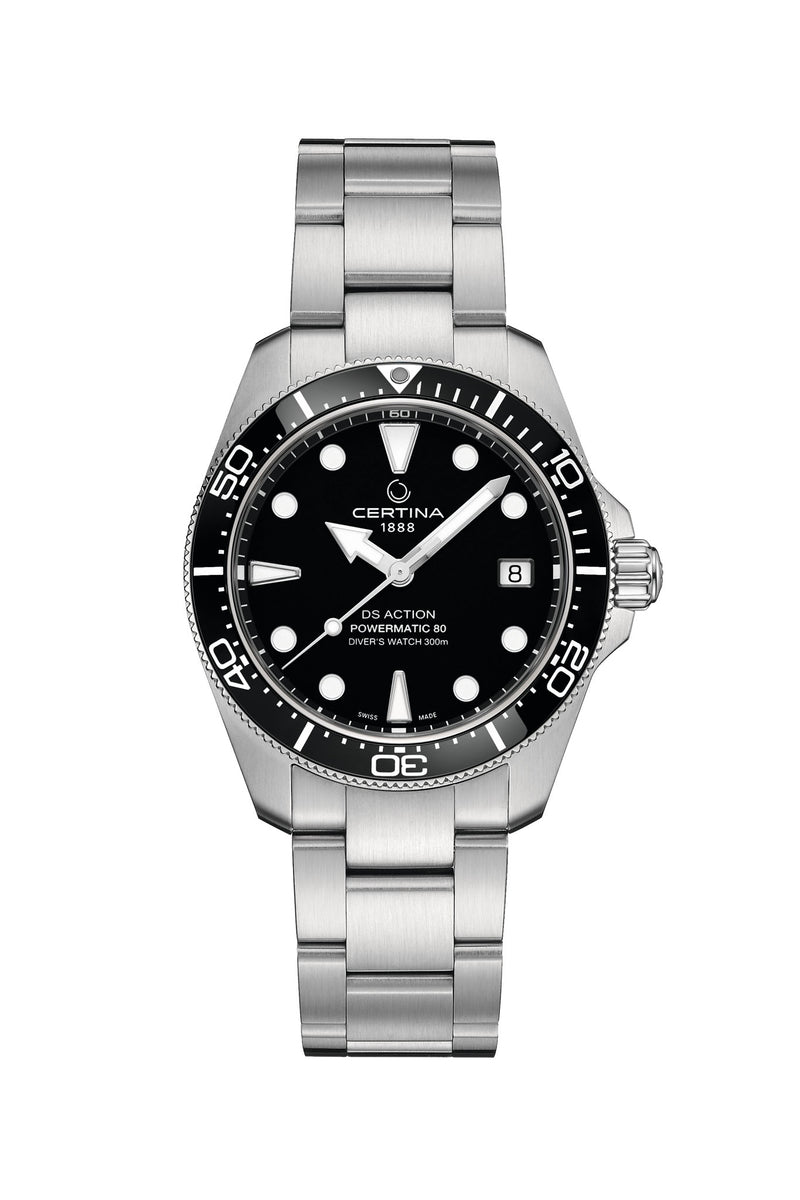 Certina DS Action Diver 38 Powermatic 80 Ceramic rannekello C048.807.11.051.00 tuotekuva