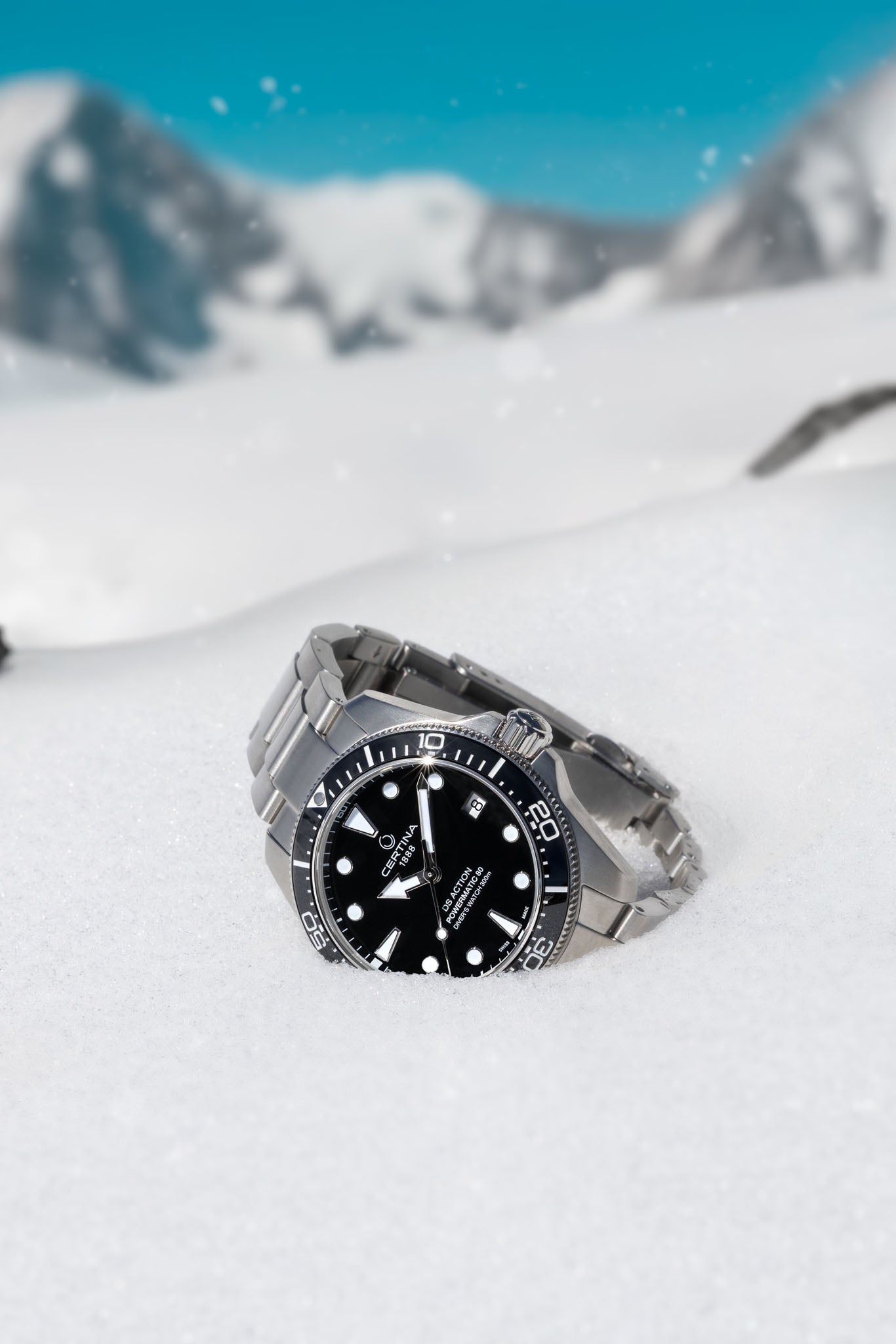 Certina DS Action Diver 38 Powermatic 80 Ceramic rannekello